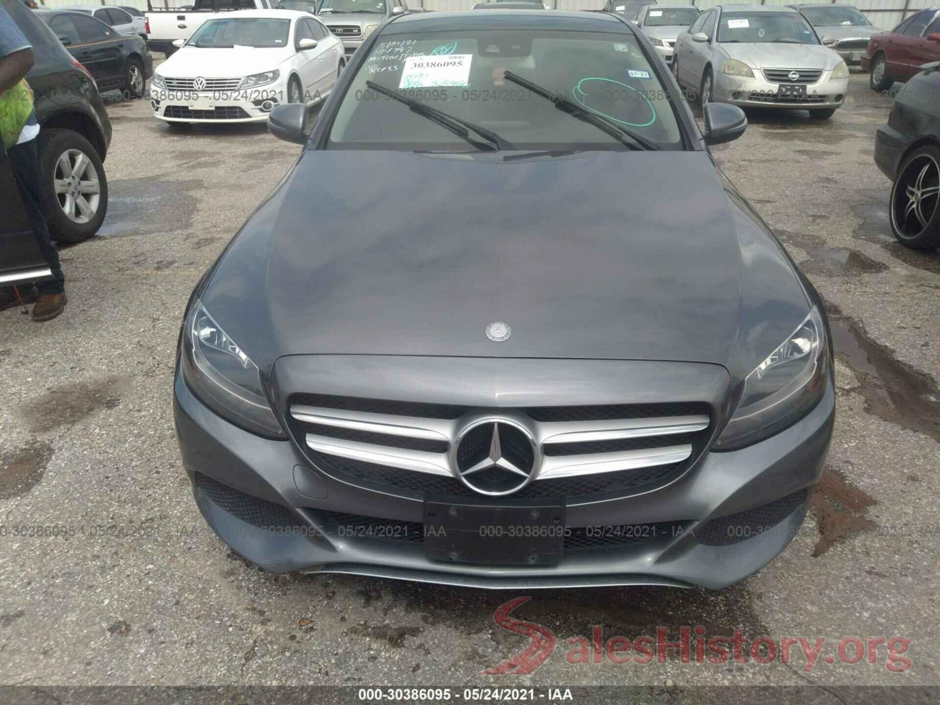 55SWF4KB2HU194797 2017 MERCEDES-BENZ C-CLASS