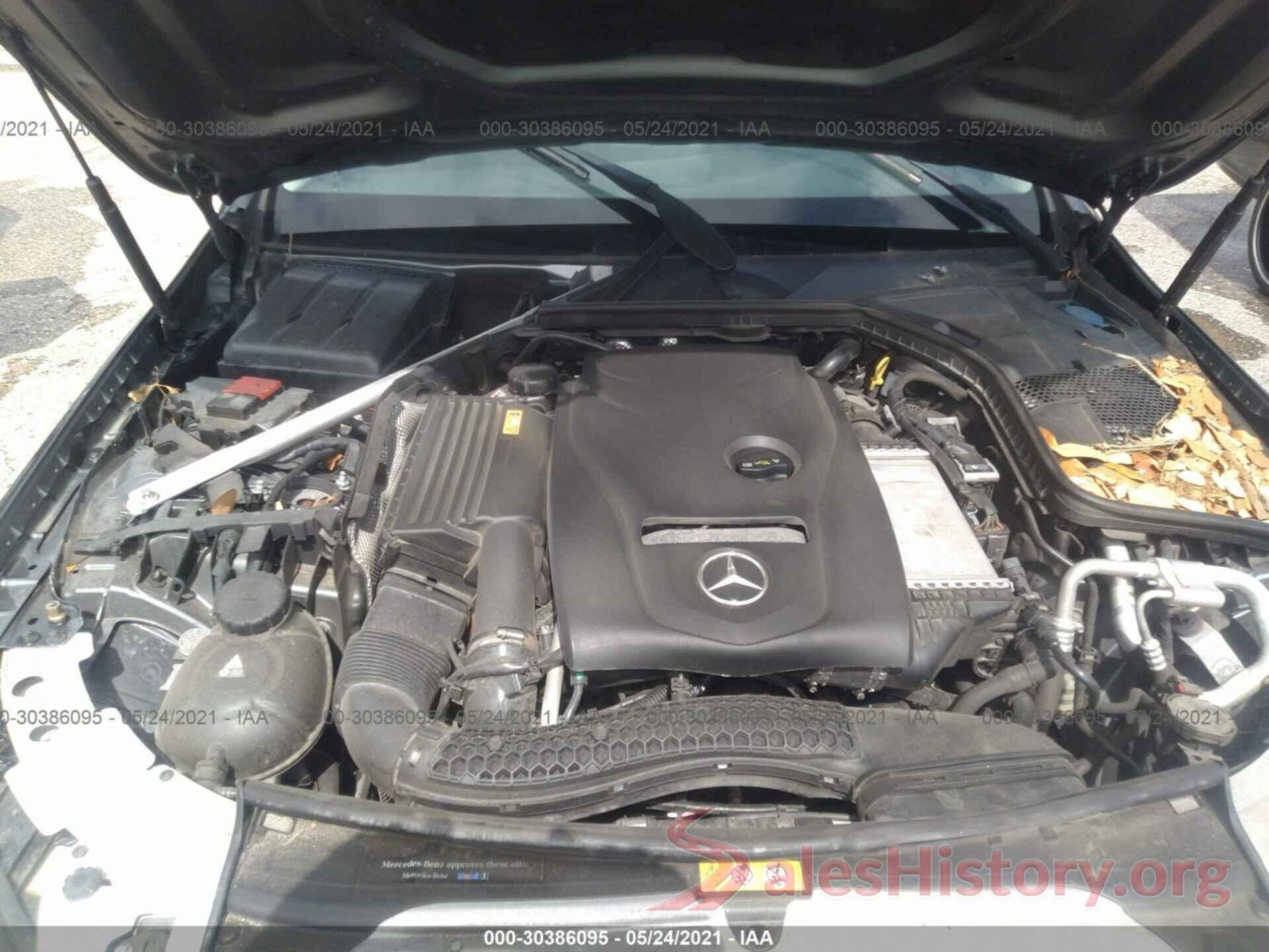 55SWF4KB2HU194797 2017 MERCEDES-BENZ C-CLASS