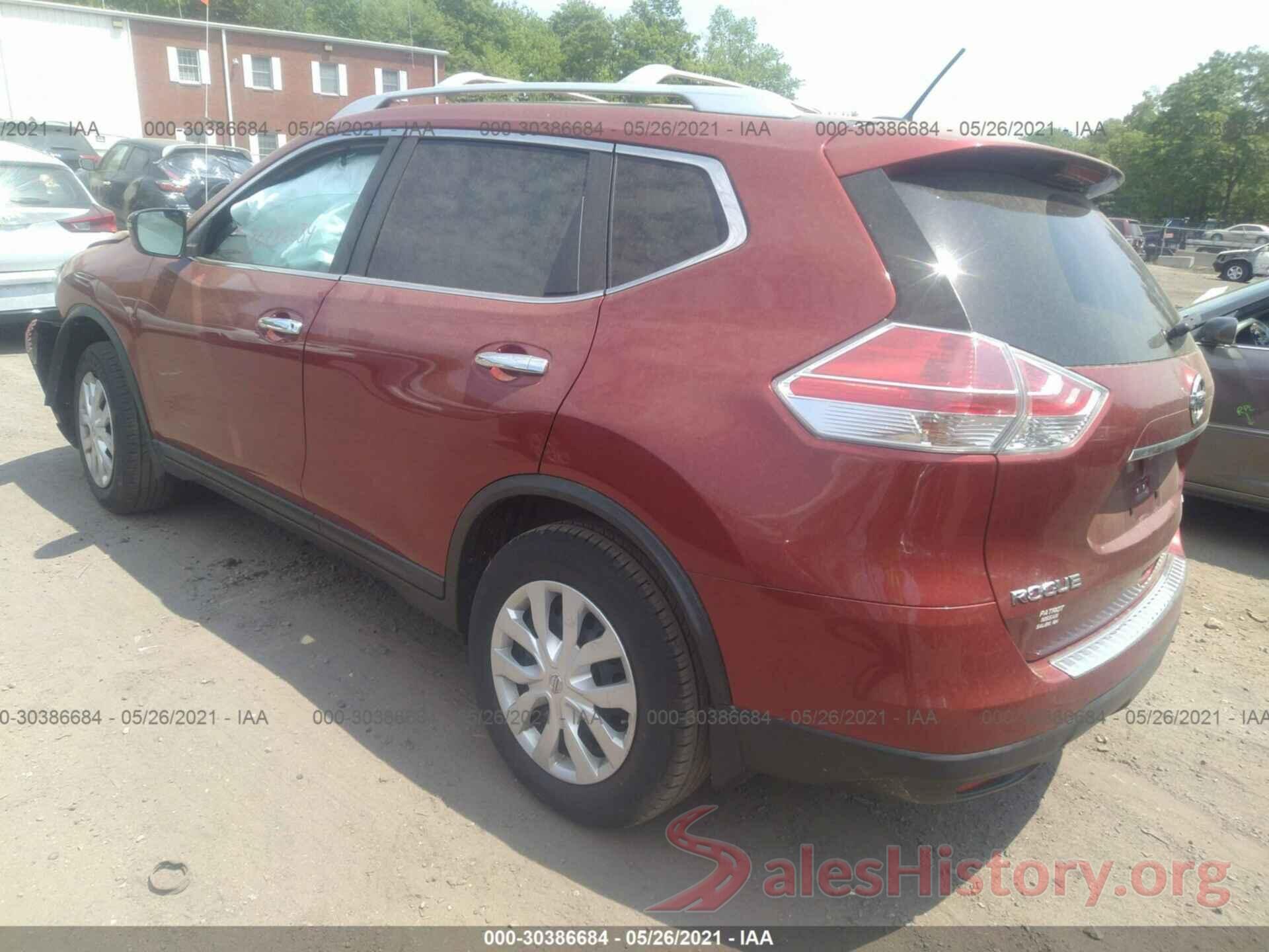 KNMAT2MV6GP656038 2016 NISSAN ROGUE