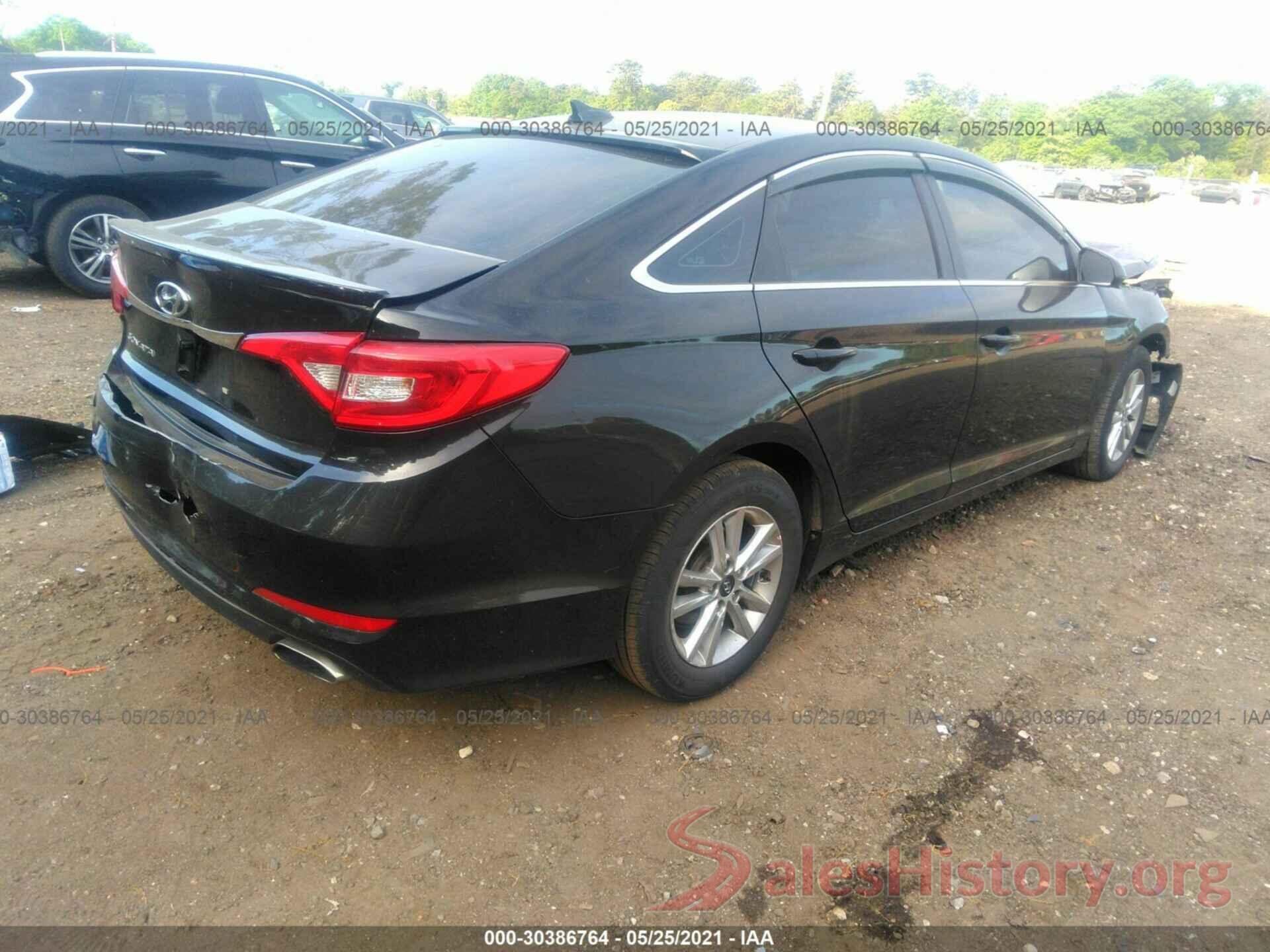 5NPE24AF9GH345082 2016 HYUNDAI SONATA