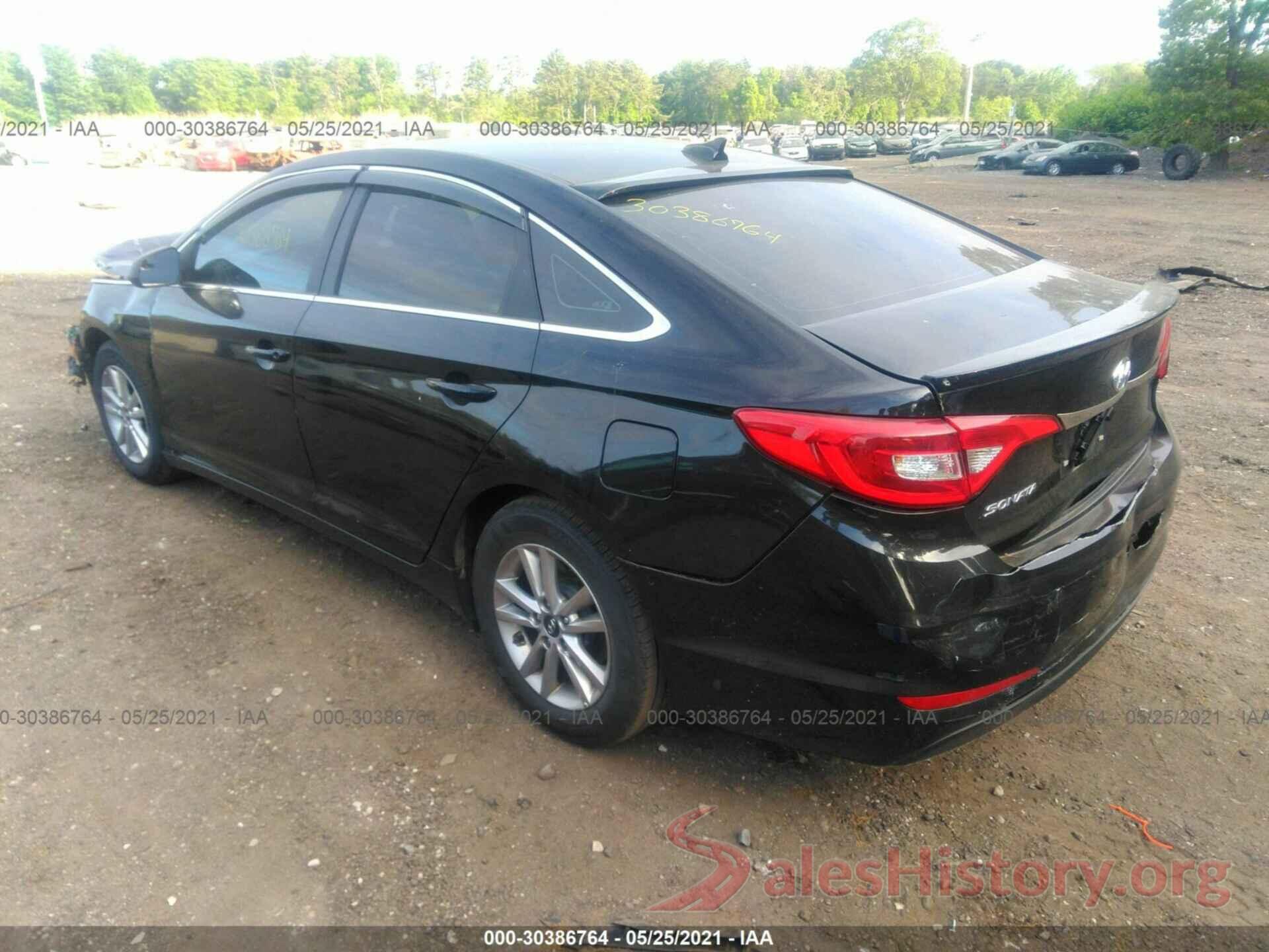 5NPE24AF9GH345082 2016 HYUNDAI SONATA