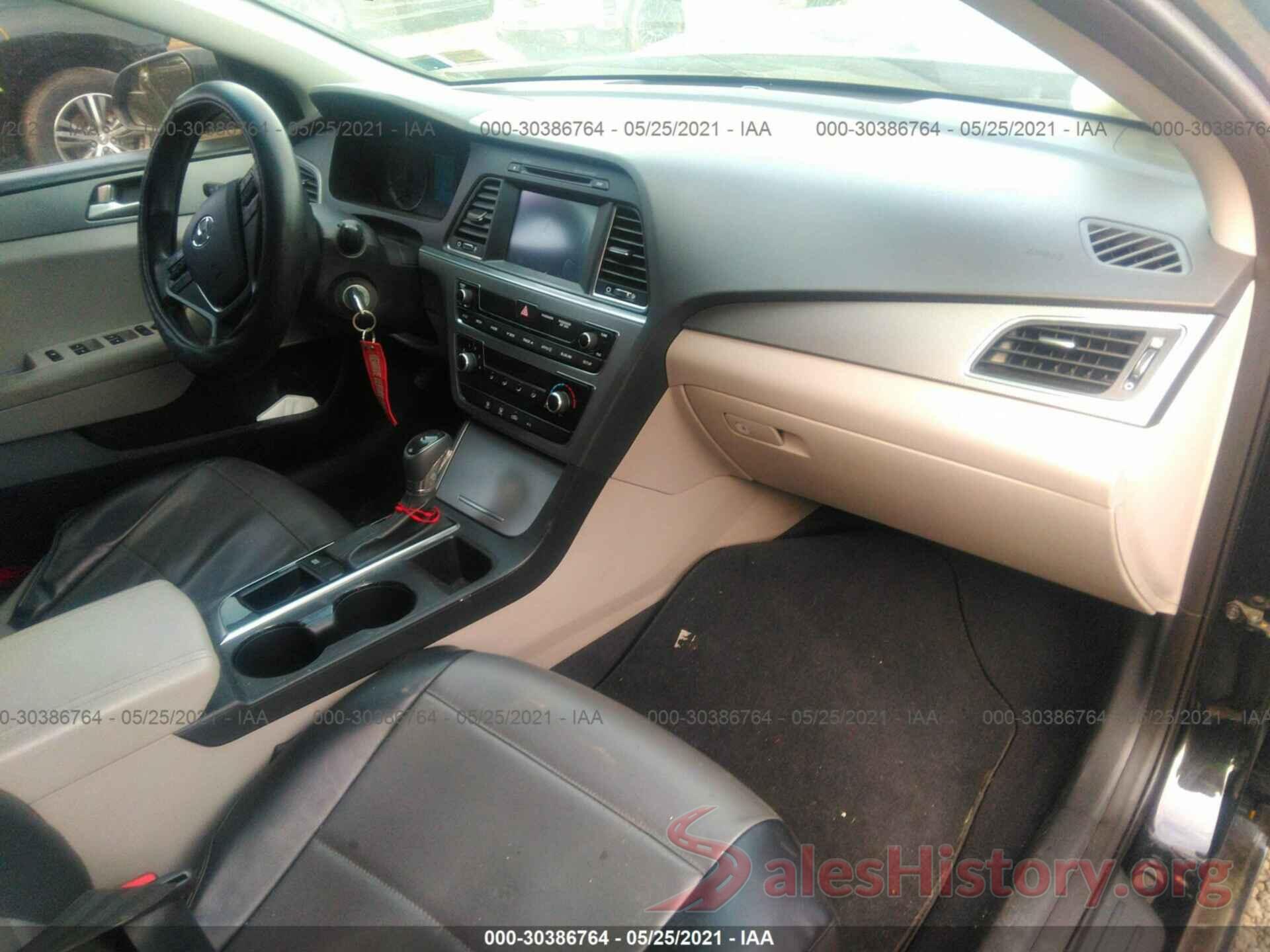 5NPE24AF9GH345082 2016 HYUNDAI SONATA