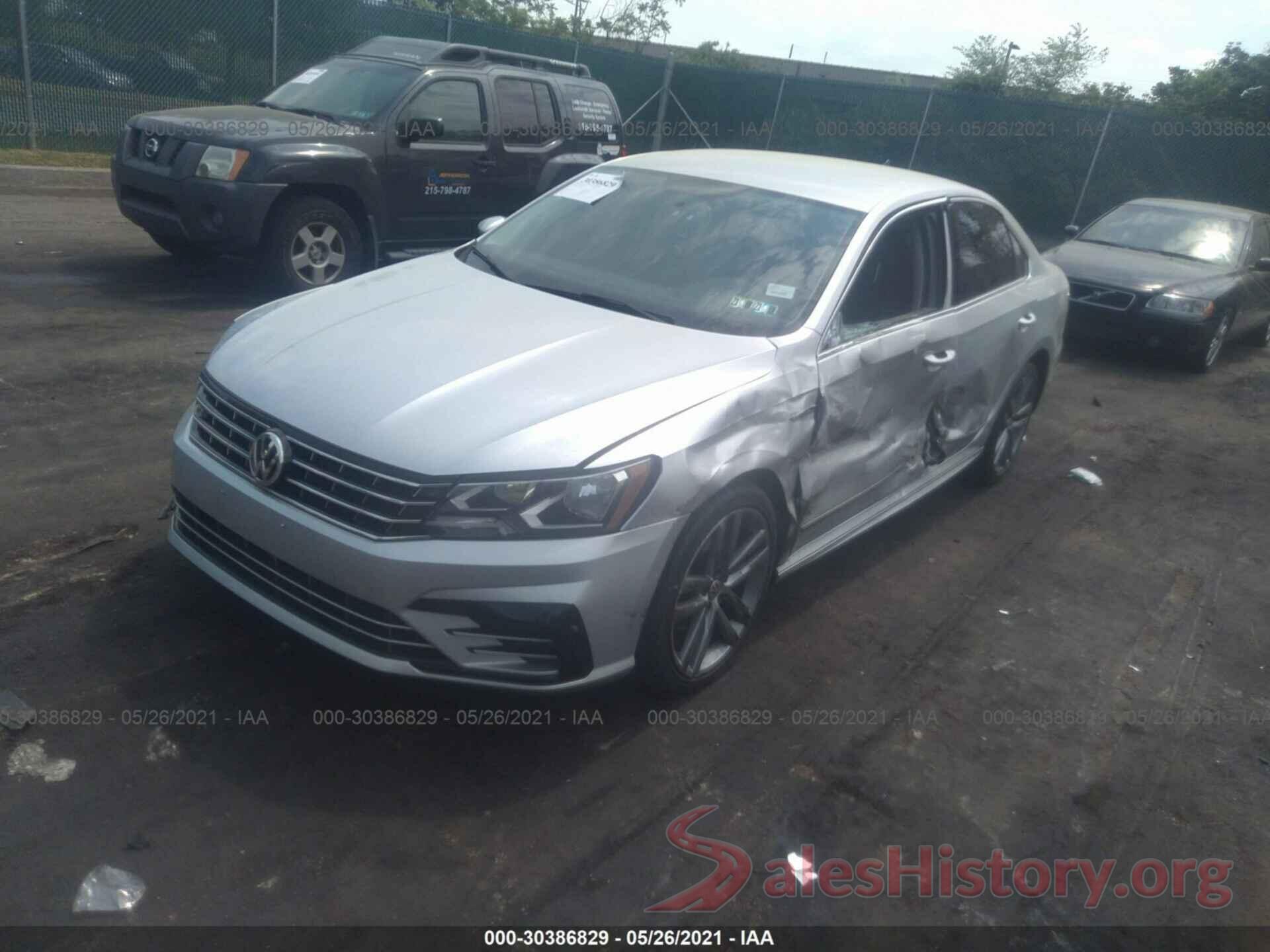 1VWDT7A30HC038023 2017 VOLKSWAGEN PASSAT