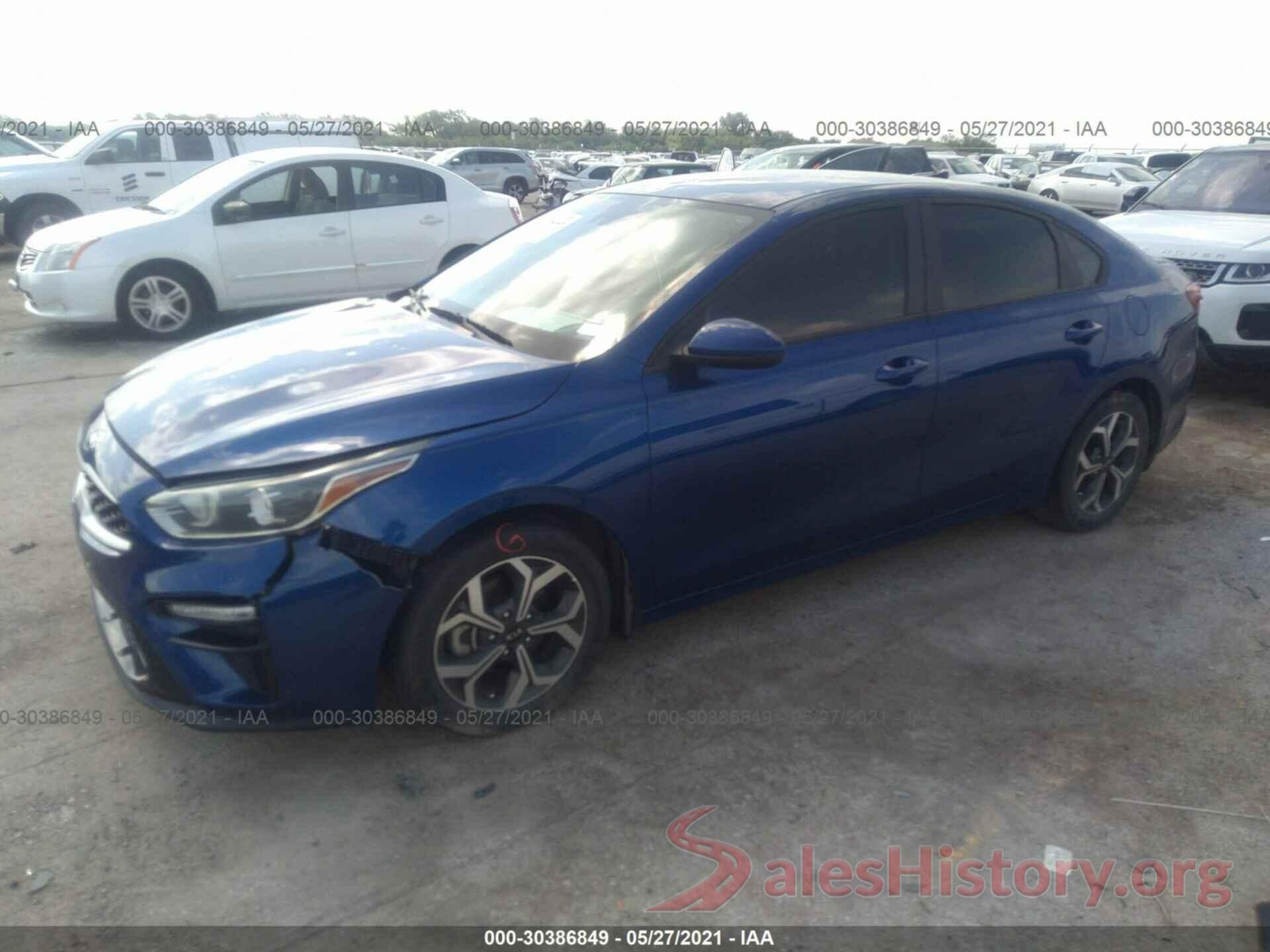 3KPF24AD8KE076105 2019 KIA FORTE