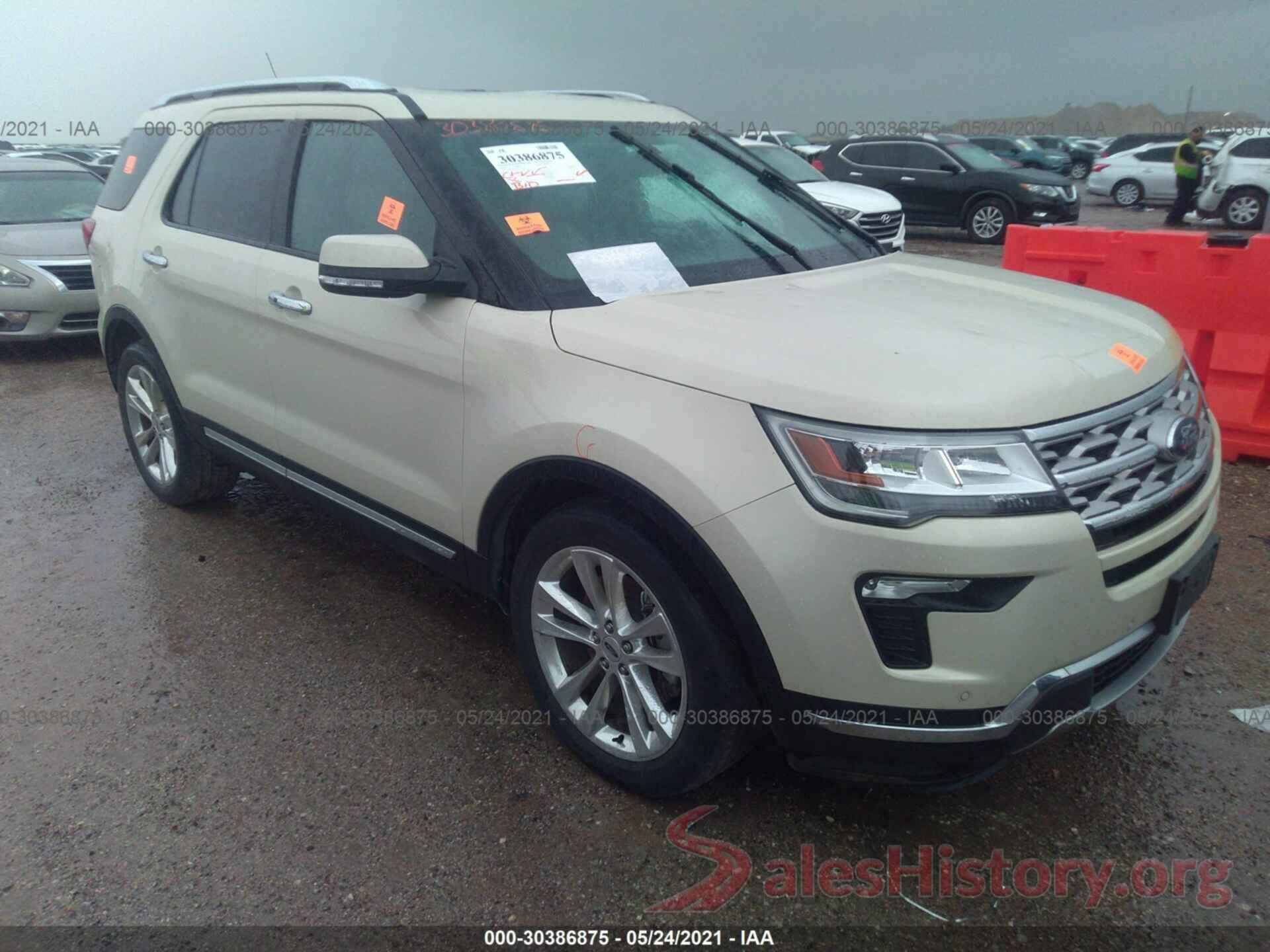 1FM5K7F88JGA79640 2018 FORD EXPLORER