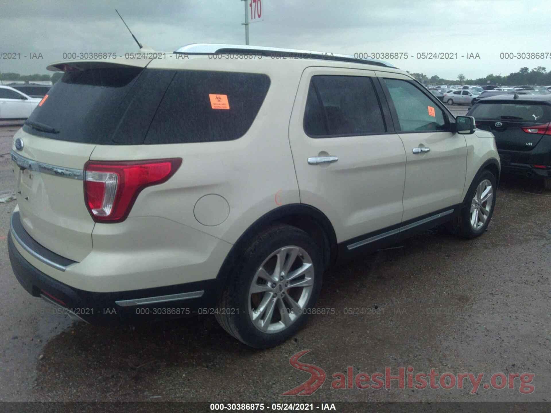 1FM5K7F88JGA79640 2018 FORD EXPLORER