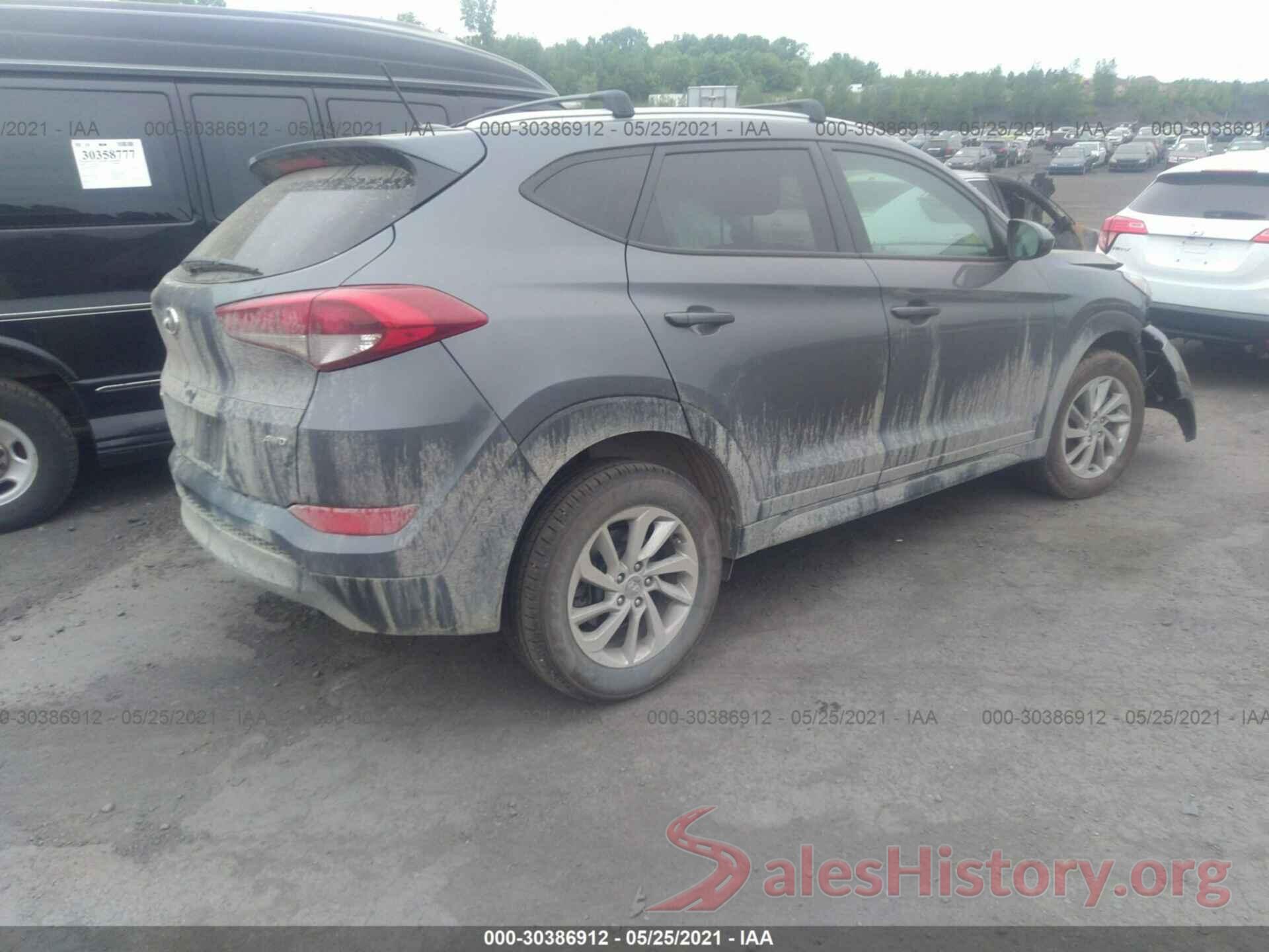 KM8J3CA44GU210484 2016 HYUNDAI TUCSON