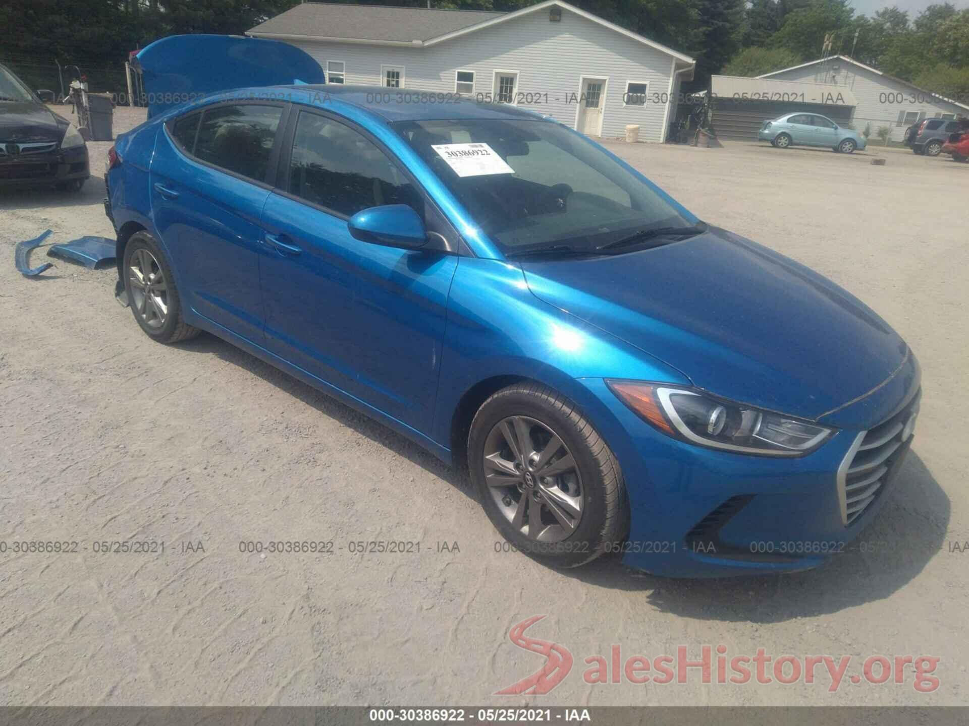 5NPD84LFXHH116581 2017 HYUNDAI ELANTRA