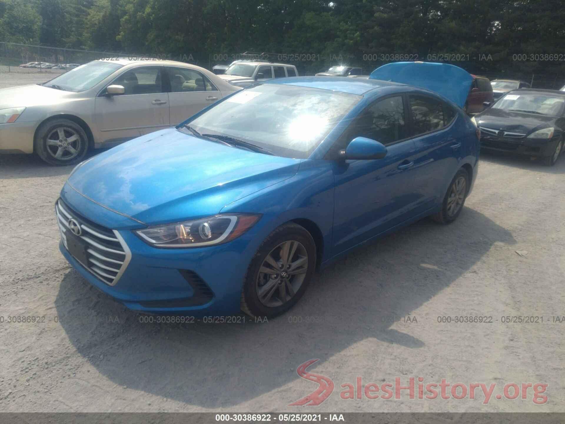 5NPD84LFXHH116581 2017 HYUNDAI ELANTRA