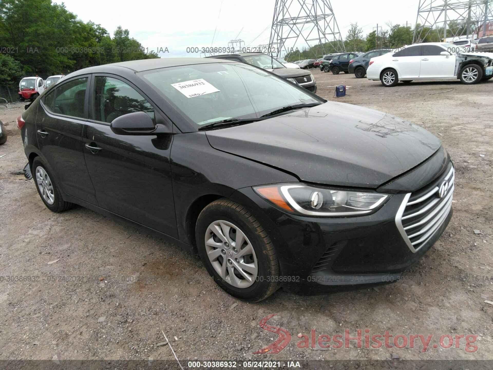 KMHD74LF8HU316914 2017 HYUNDAI ELANTRA