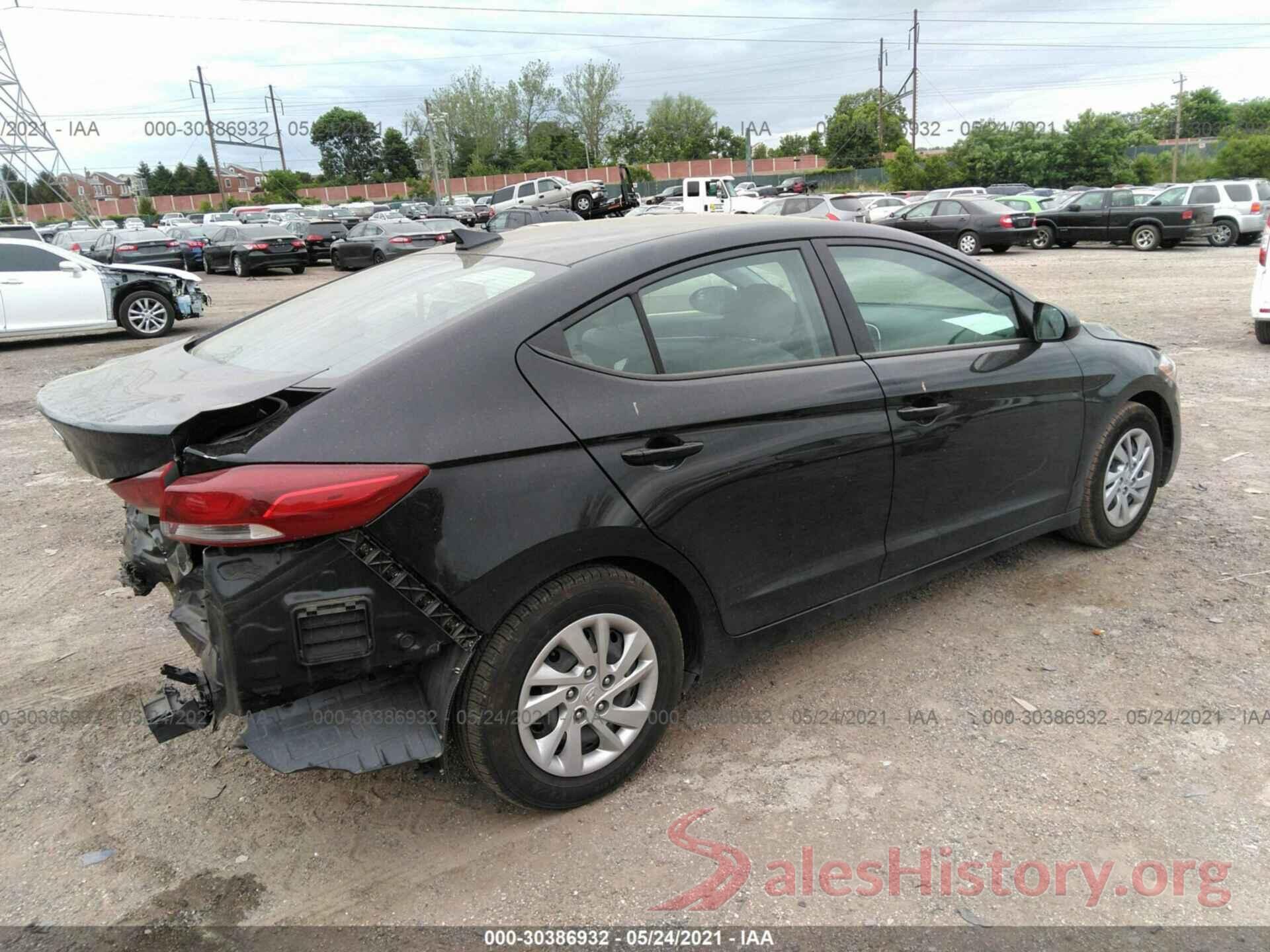 KMHD74LF8HU316914 2017 HYUNDAI ELANTRA