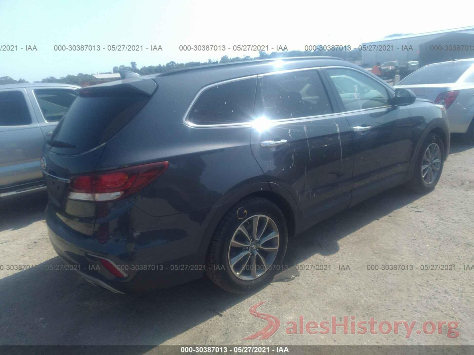 KM8SM4HF0HU186815 2017 HYUNDAI SANTA FE