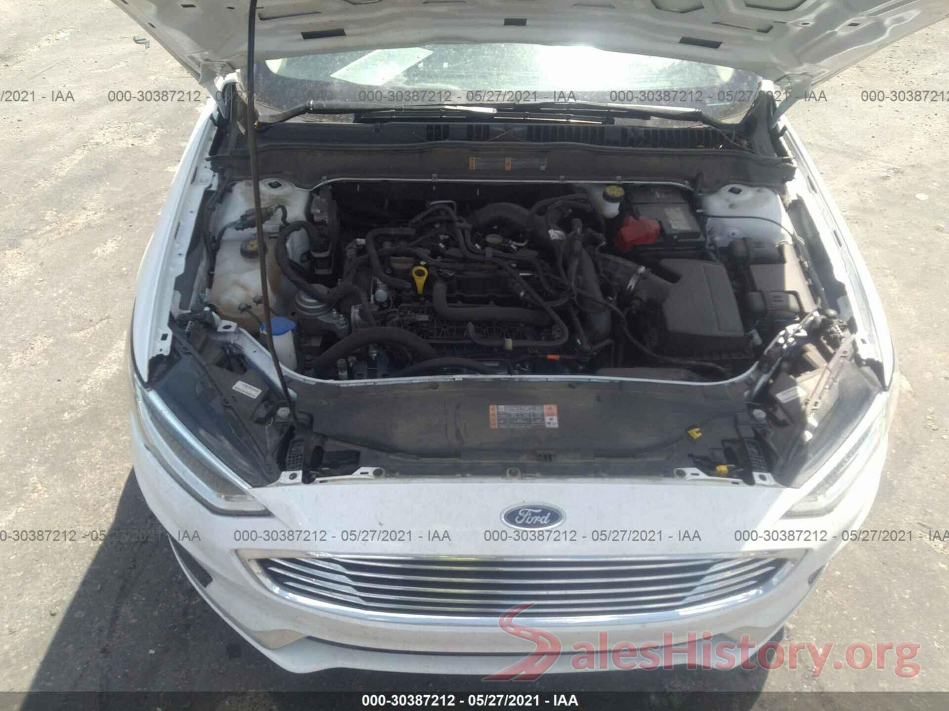 3FA6P0CD9KR186425 2019 FORD FUSION