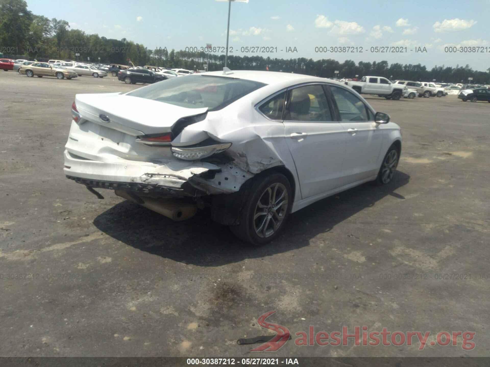 3FA6P0CD9KR186425 2019 FORD FUSION