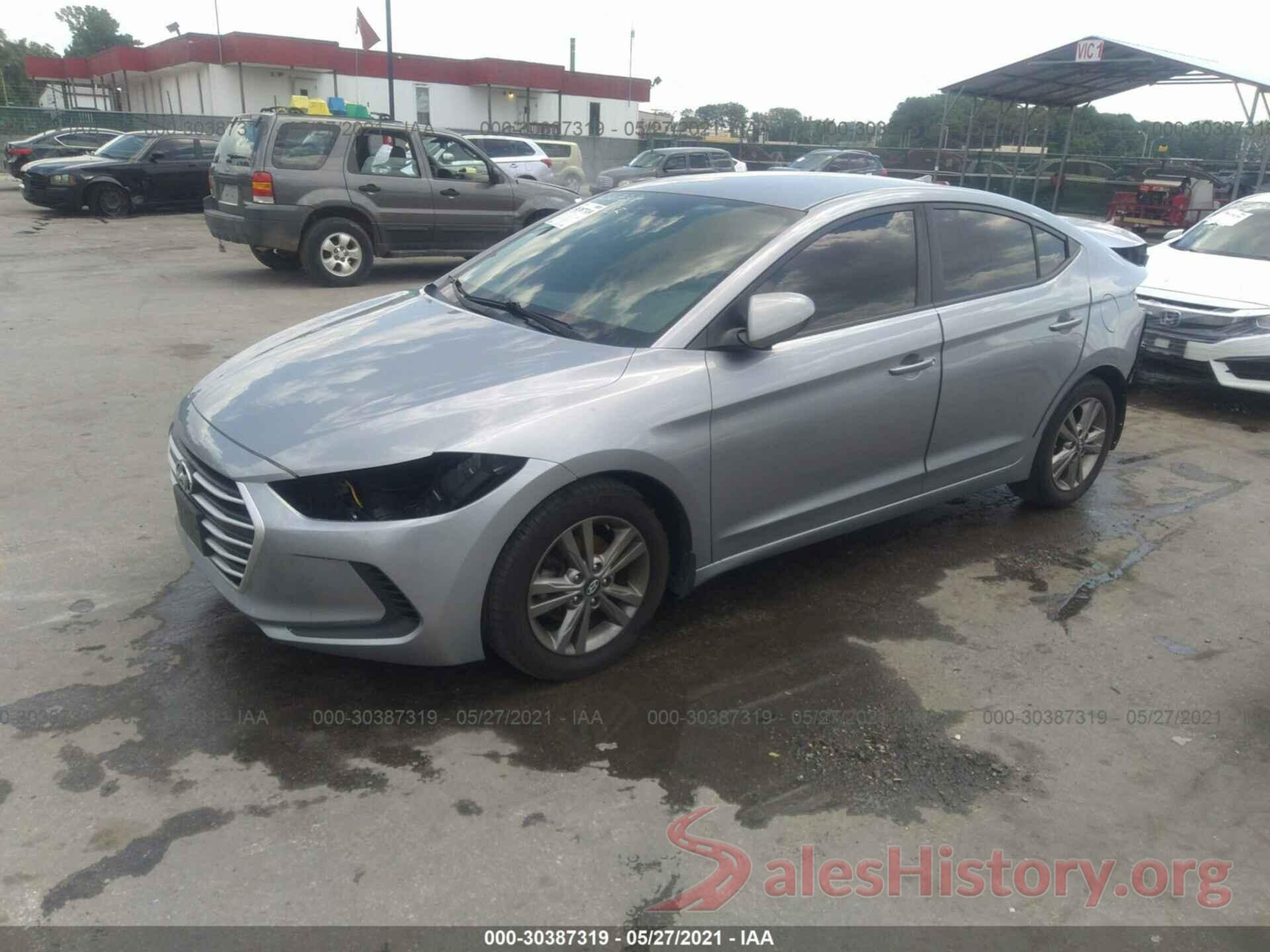 5NPD84LFXHH169457 2017 HYUNDAI ELANTRA