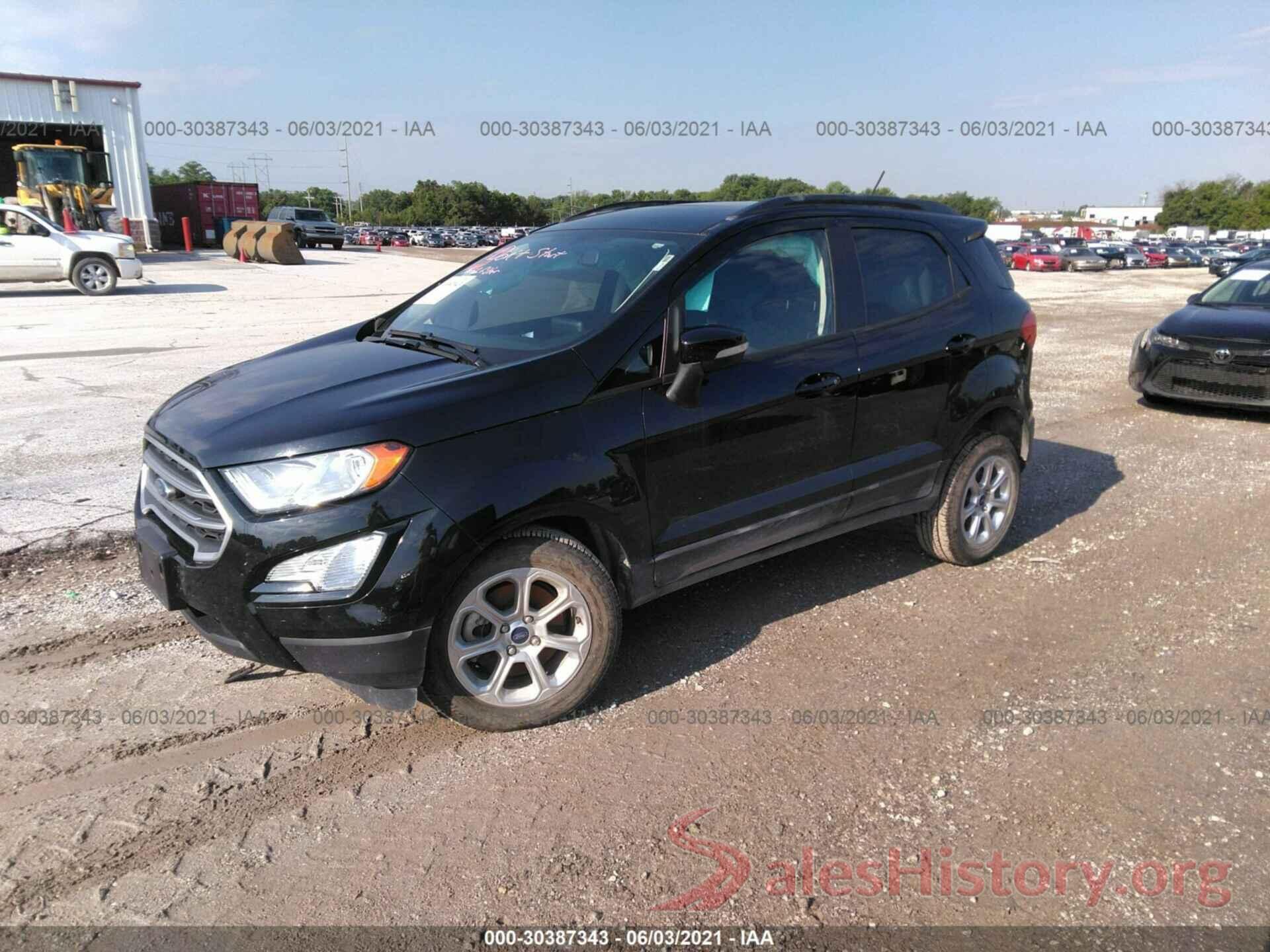 MAJ6S3GL7KC256780 2019 FORD ECOSPORT