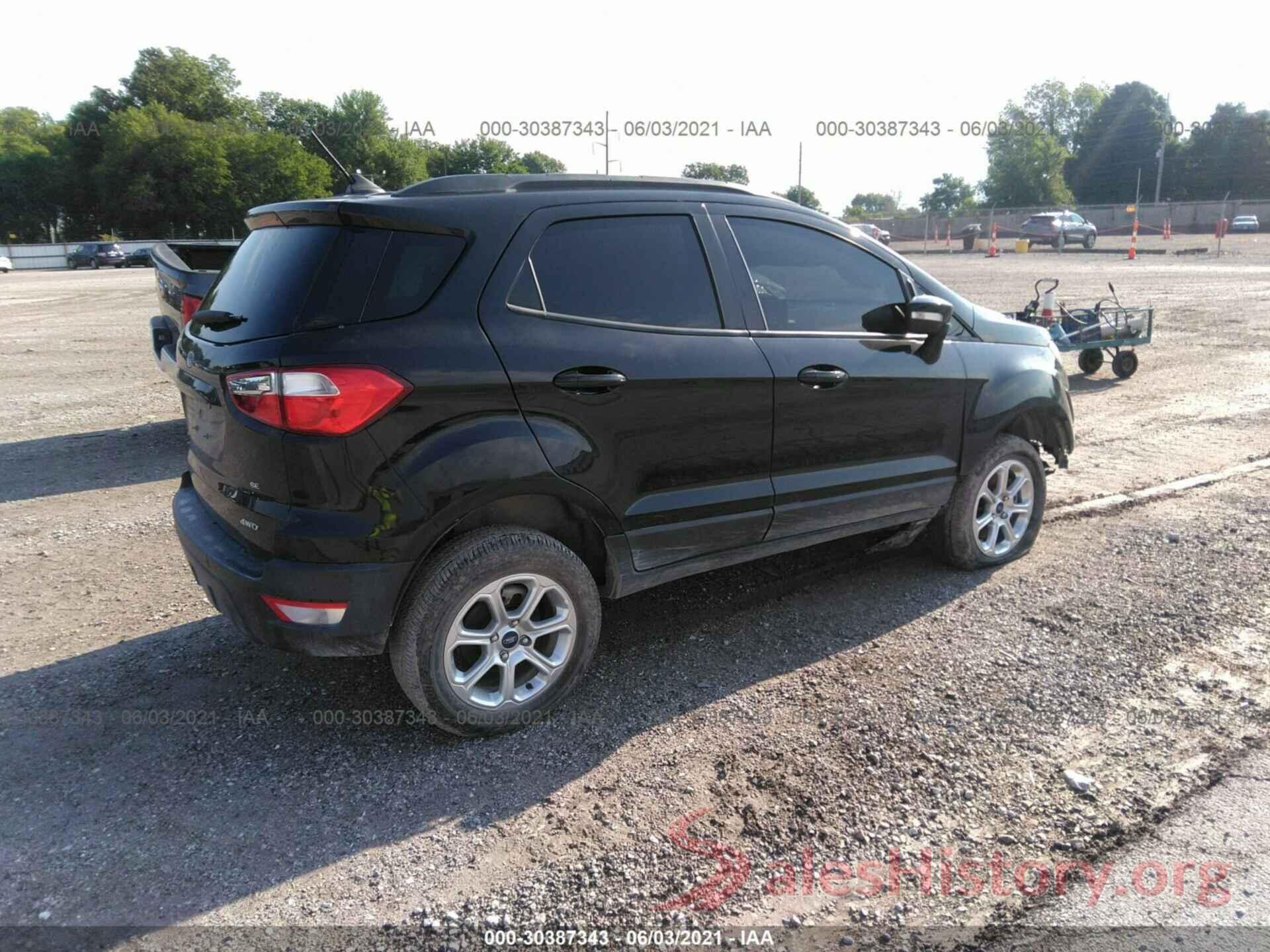 MAJ6S3GL7KC256780 2019 FORD ECOSPORT