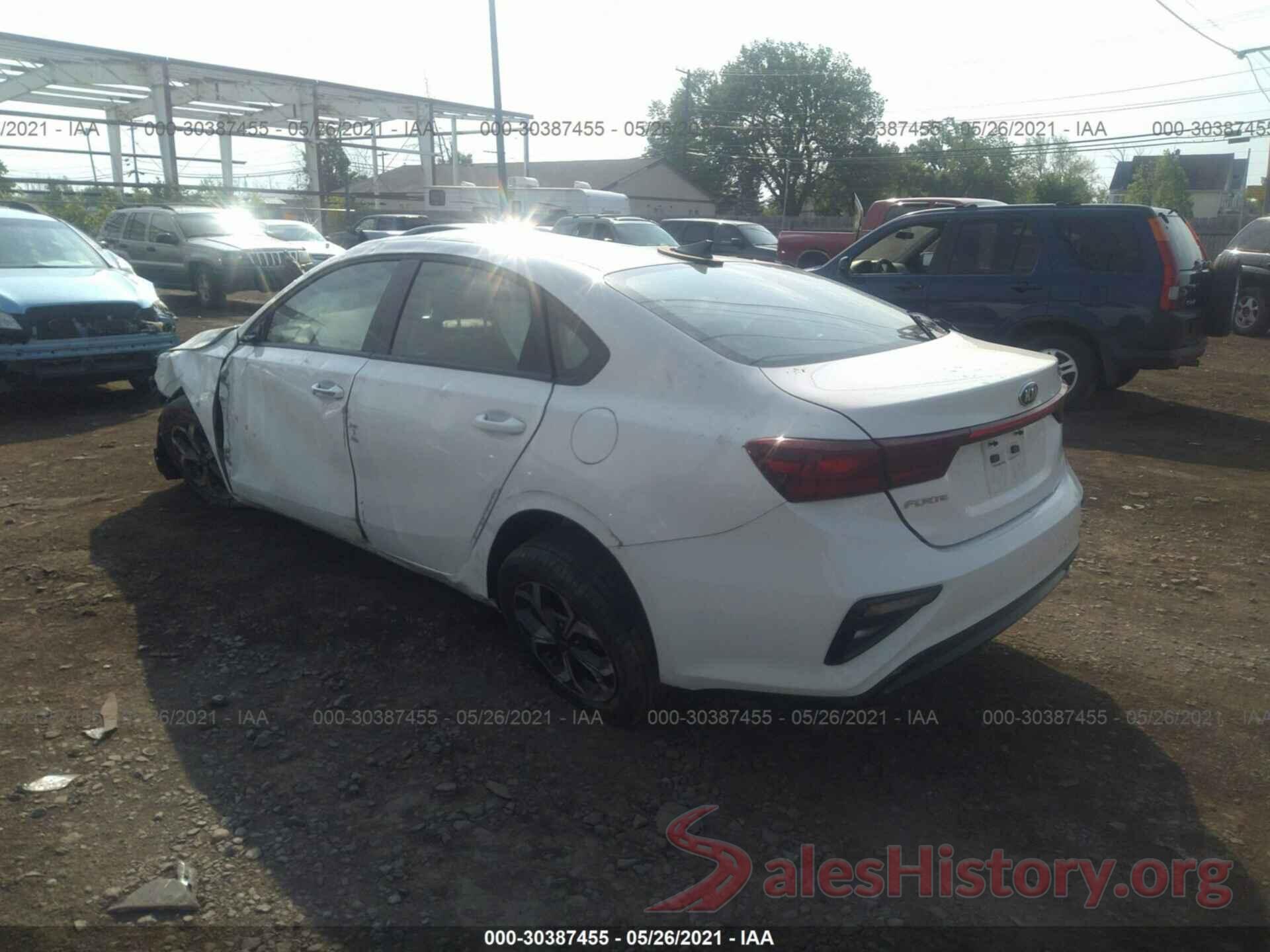 3KPF24AD4LE157023 2020 KIA FORTE