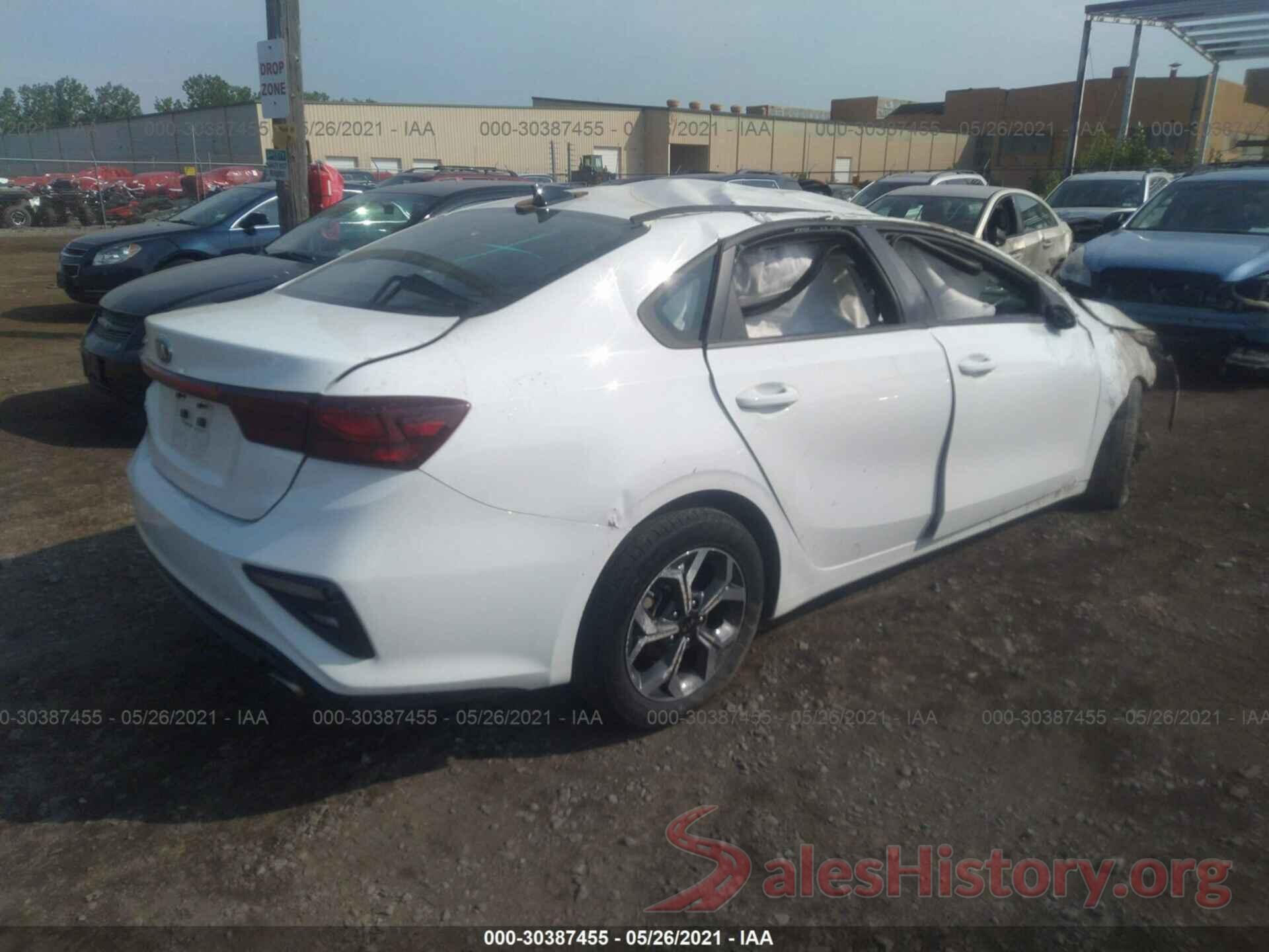 3KPF24AD4LE157023 2020 KIA FORTE