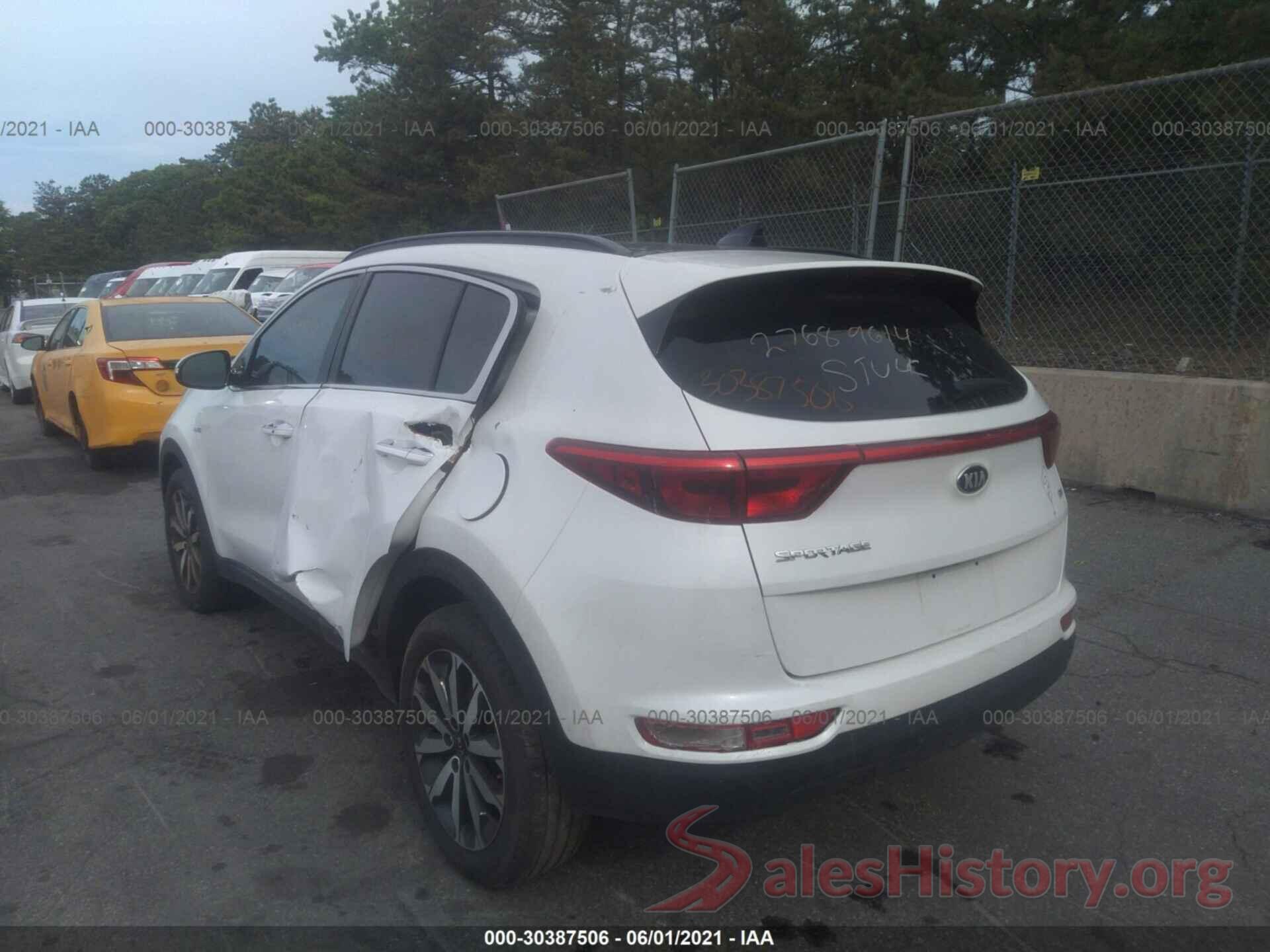 KNDPNCAC8J7354948 2018 KIA SPORTAGE