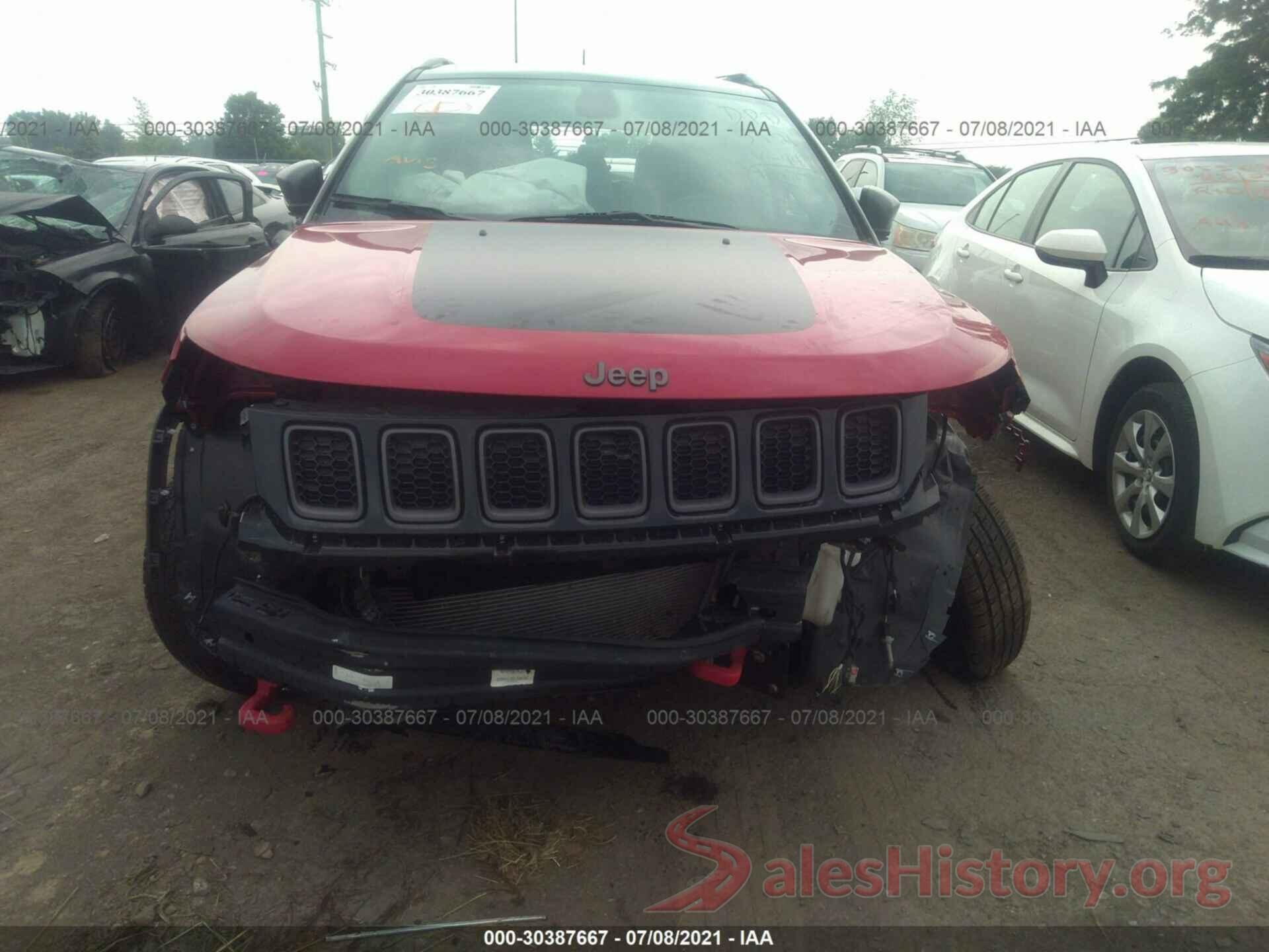 3C4NJDDB9LT214434 2020 JEEP COMPASS