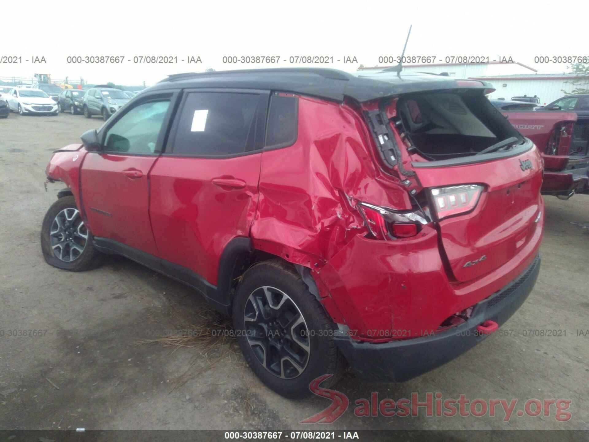 3C4NJDDB9LT214434 2020 JEEP COMPASS