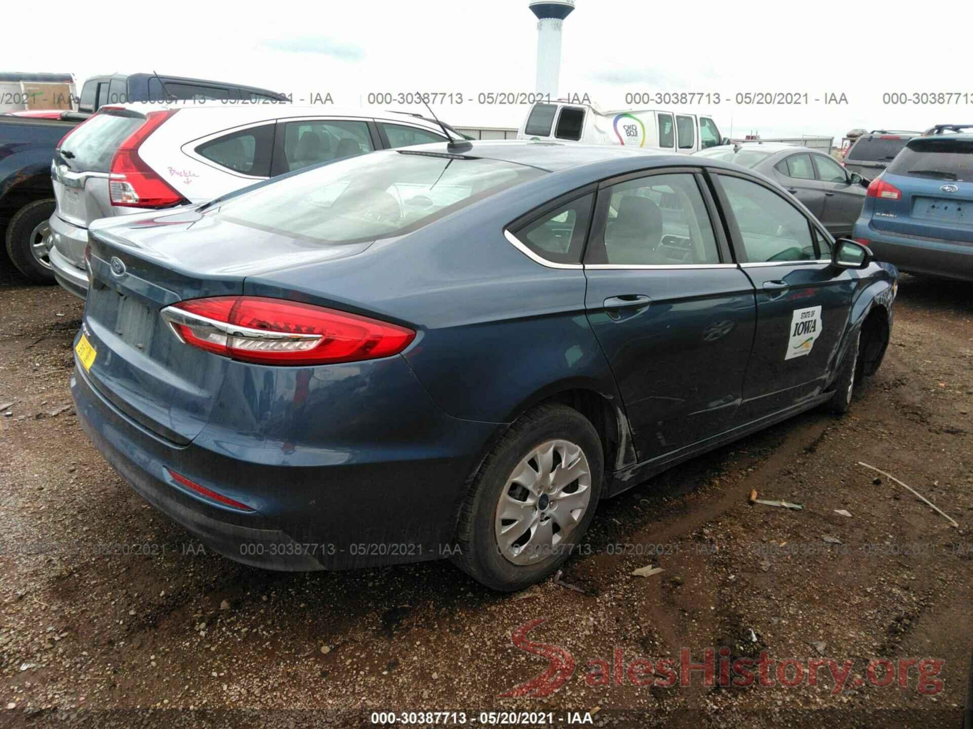 3FA6P0G77KR154061 2019 FORD FUSION