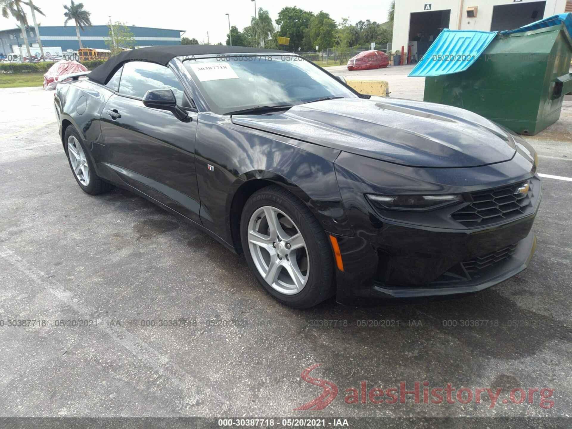 1G1FB3DX7K0131581 2019 CHEVROLET CAMARO