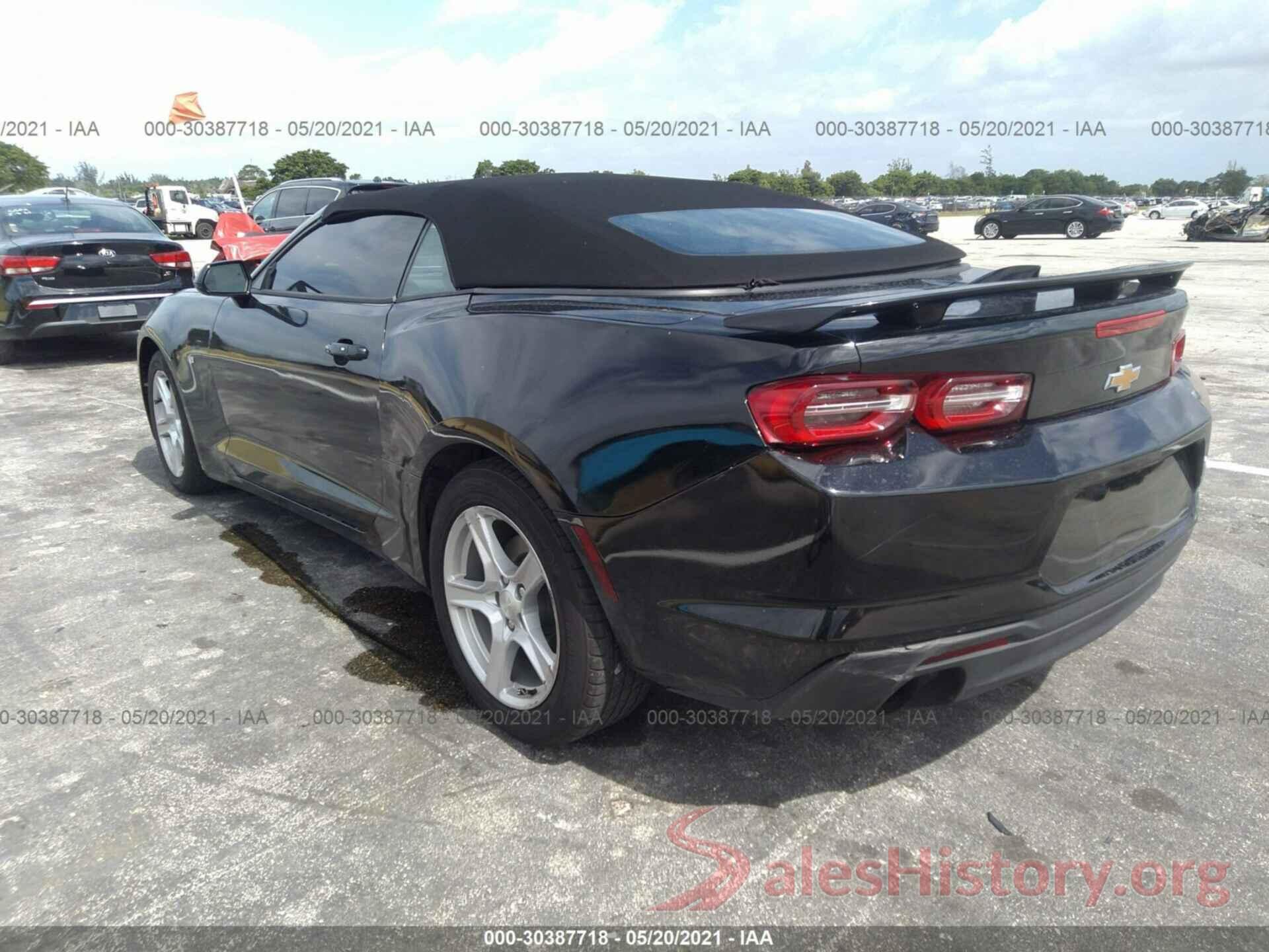 1G1FB3DX7K0131581 2019 CHEVROLET CAMARO