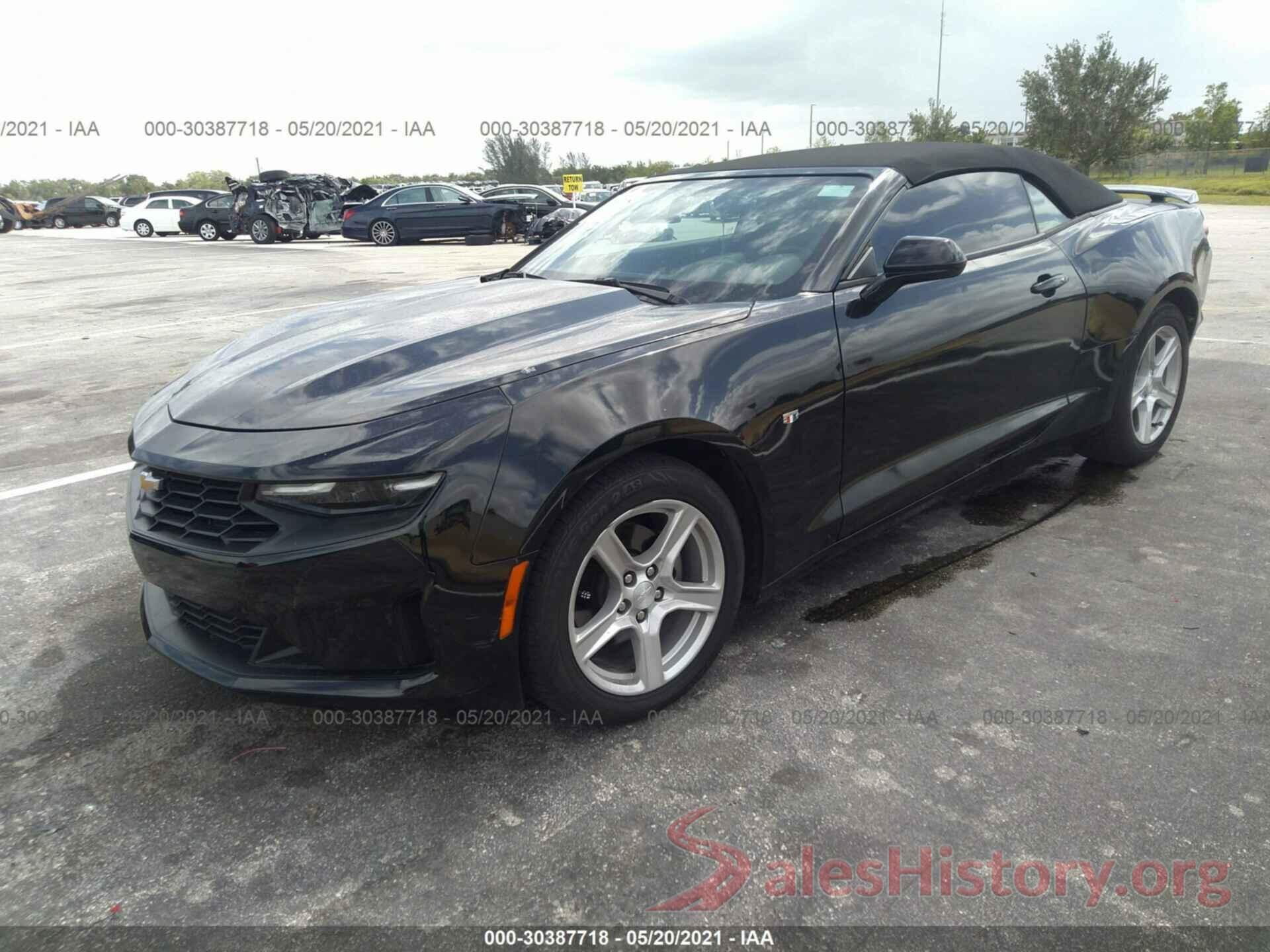 1G1FB3DX7K0131581 2019 CHEVROLET CAMARO