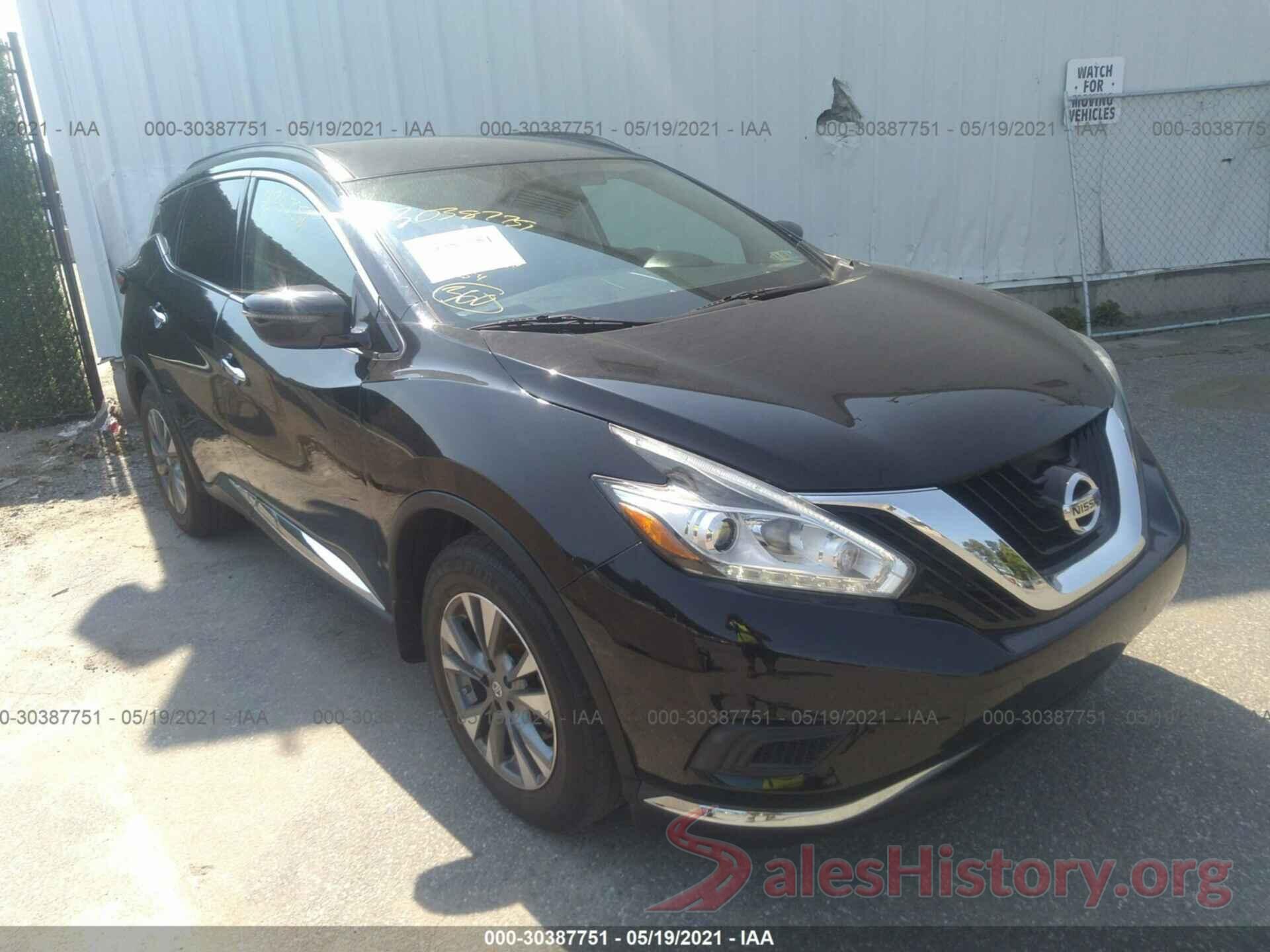 5N1AZ2MH2GN125449 2016 NISSAN MURANO