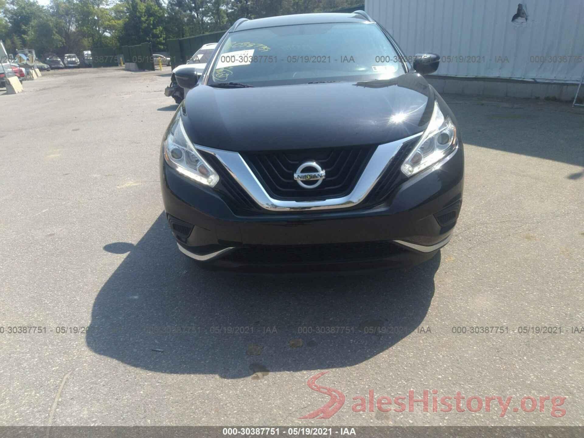 5N1AZ2MH2GN125449 2016 NISSAN MURANO