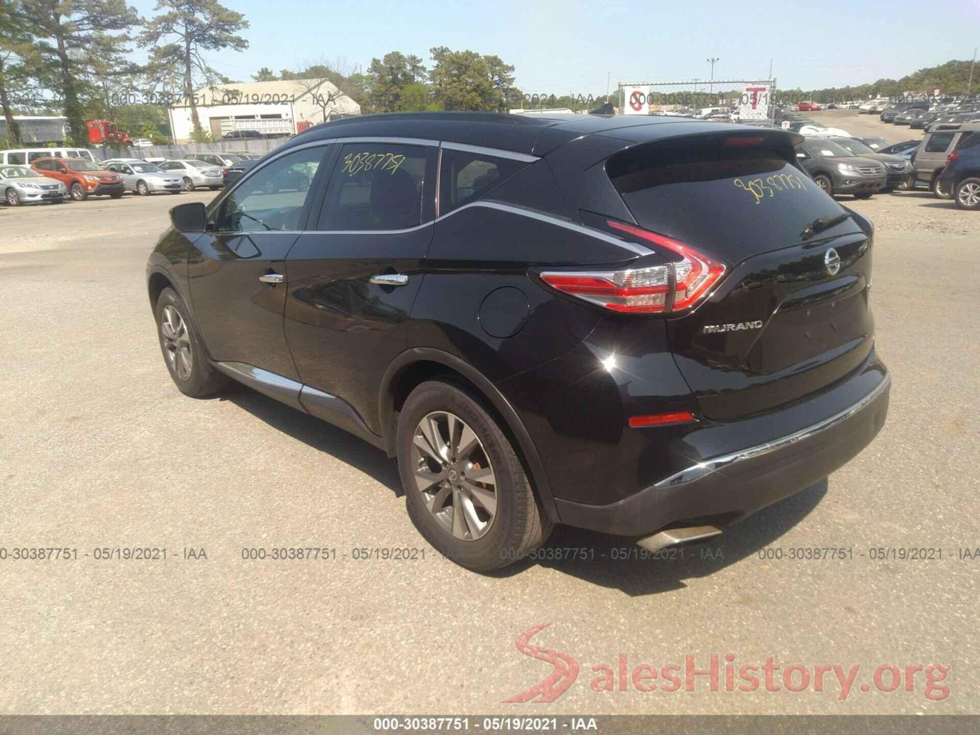 5N1AZ2MH2GN125449 2016 NISSAN MURANO