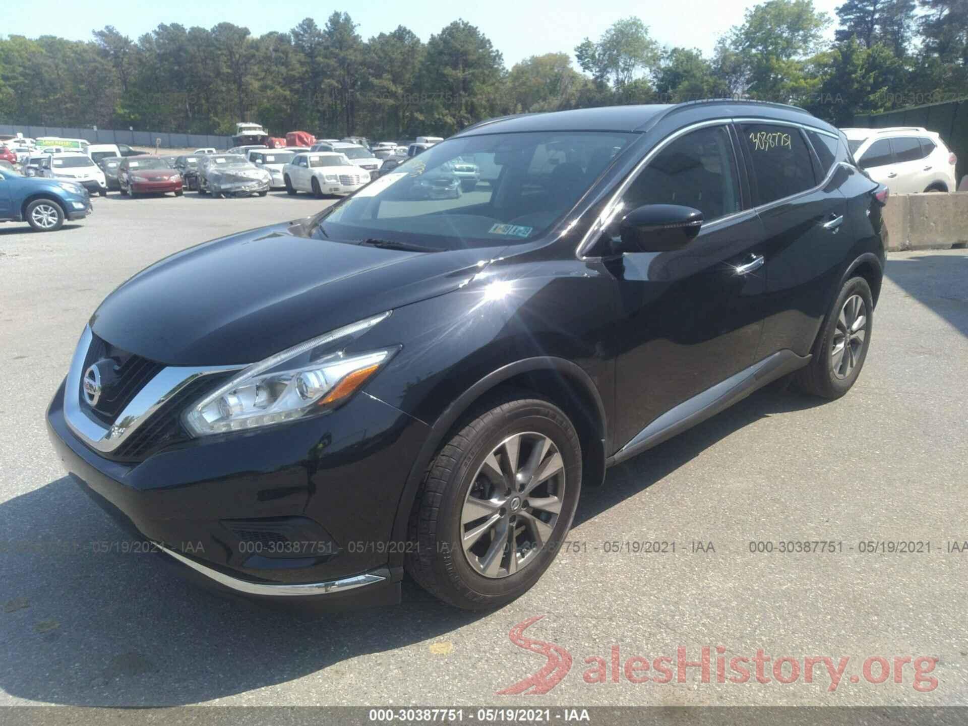 5N1AZ2MH2GN125449 2016 NISSAN MURANO