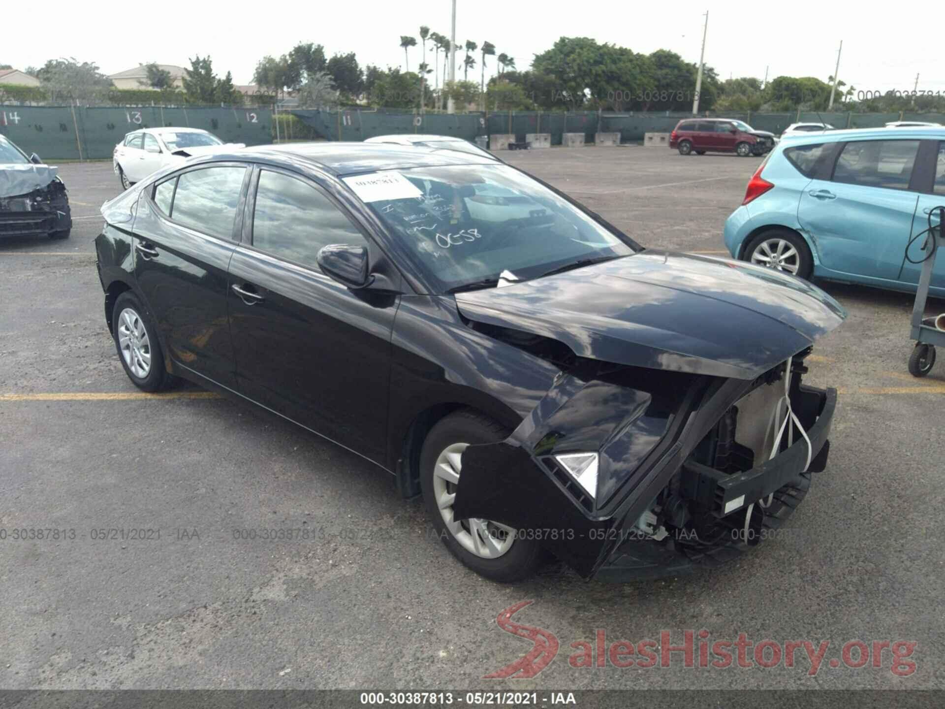 5NPD74LF4KH410410 2019 HYUNDAI ELANTRA