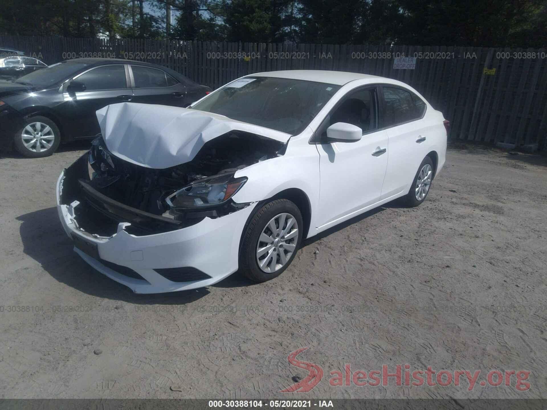 3N1AB7APXHY302905 2017 NISSAN SENTRA