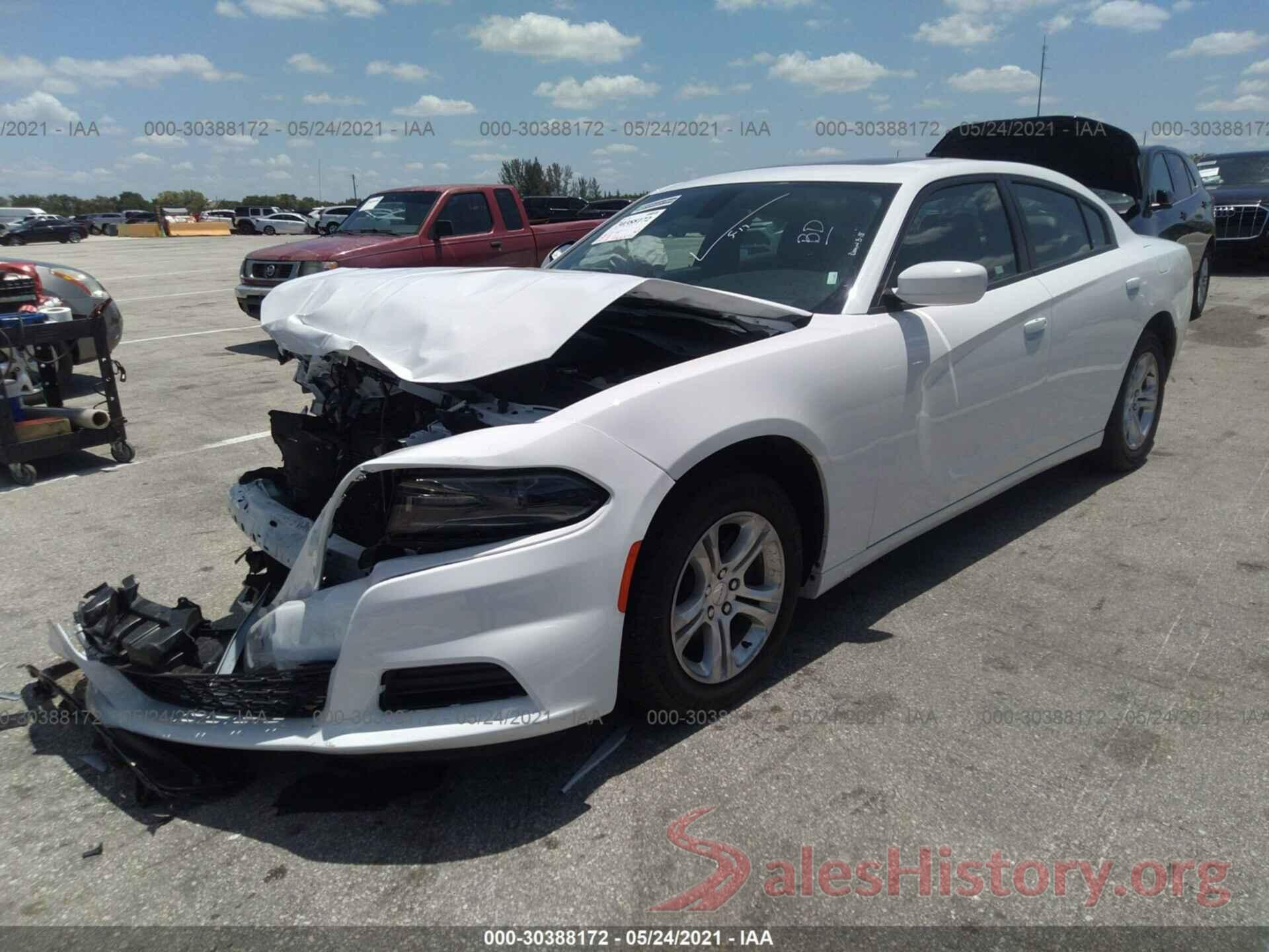 2C3CDXBG7MH539581 2021 DODGE CHARGER