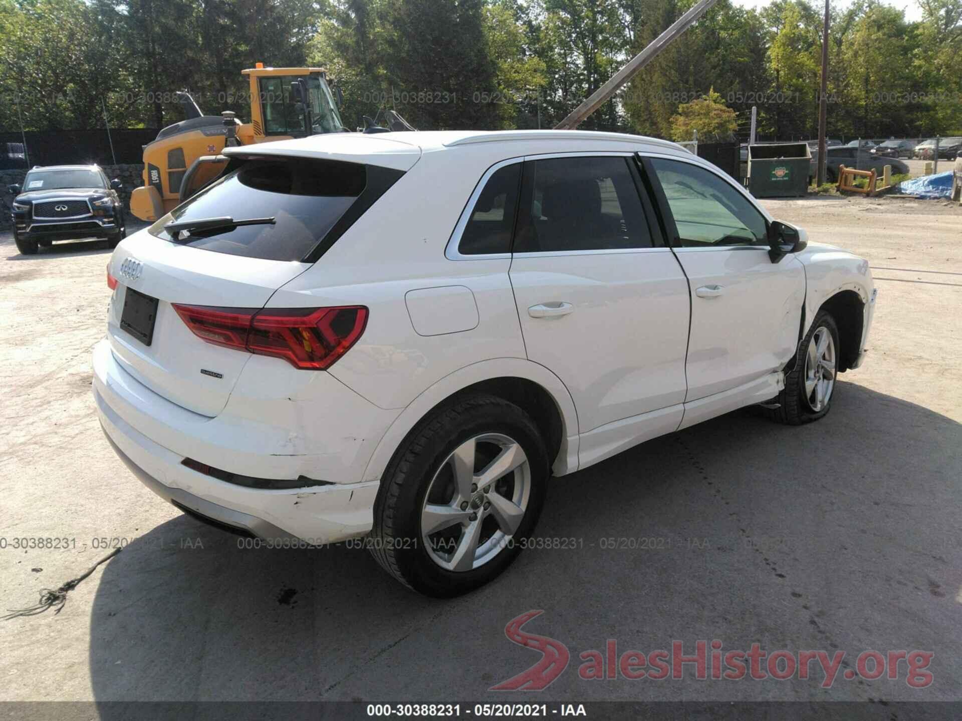 WA1AECF39L1032415 2020 AUDI Q3