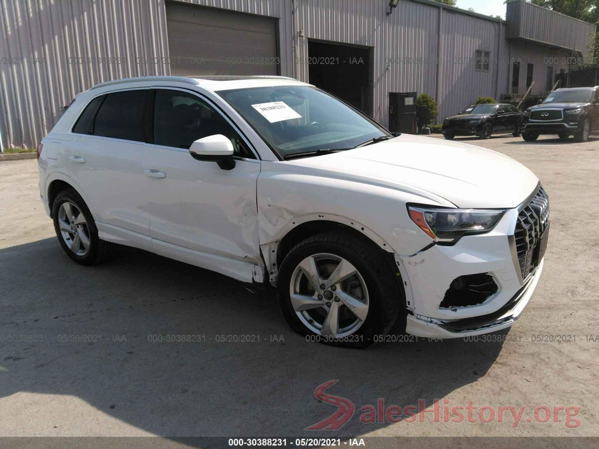 WA1AECF39L1032415 2020 AUDI Q3