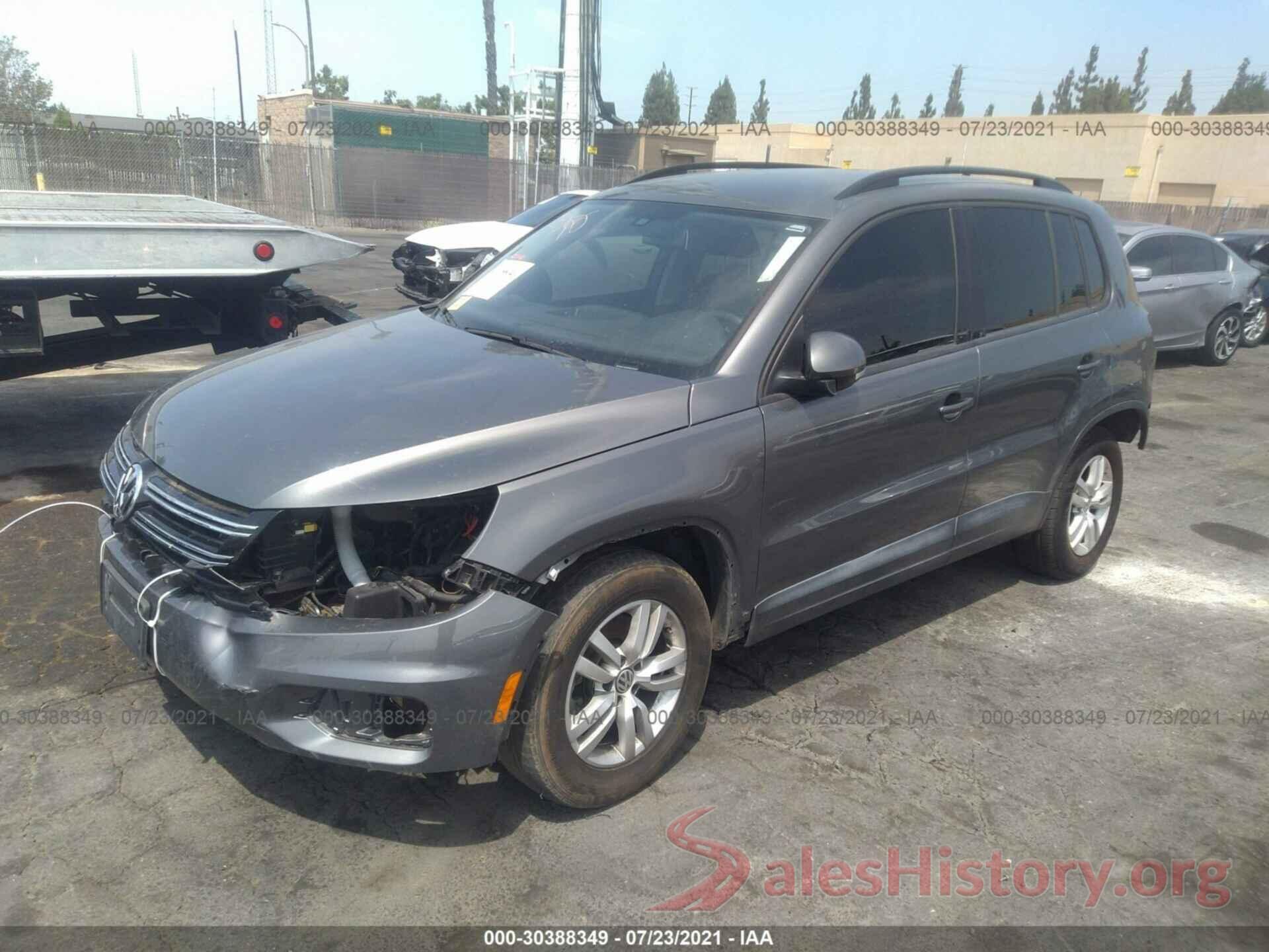 WVGAV7AX8HK025900 2017 VOLKSWAGEN TIGUAN