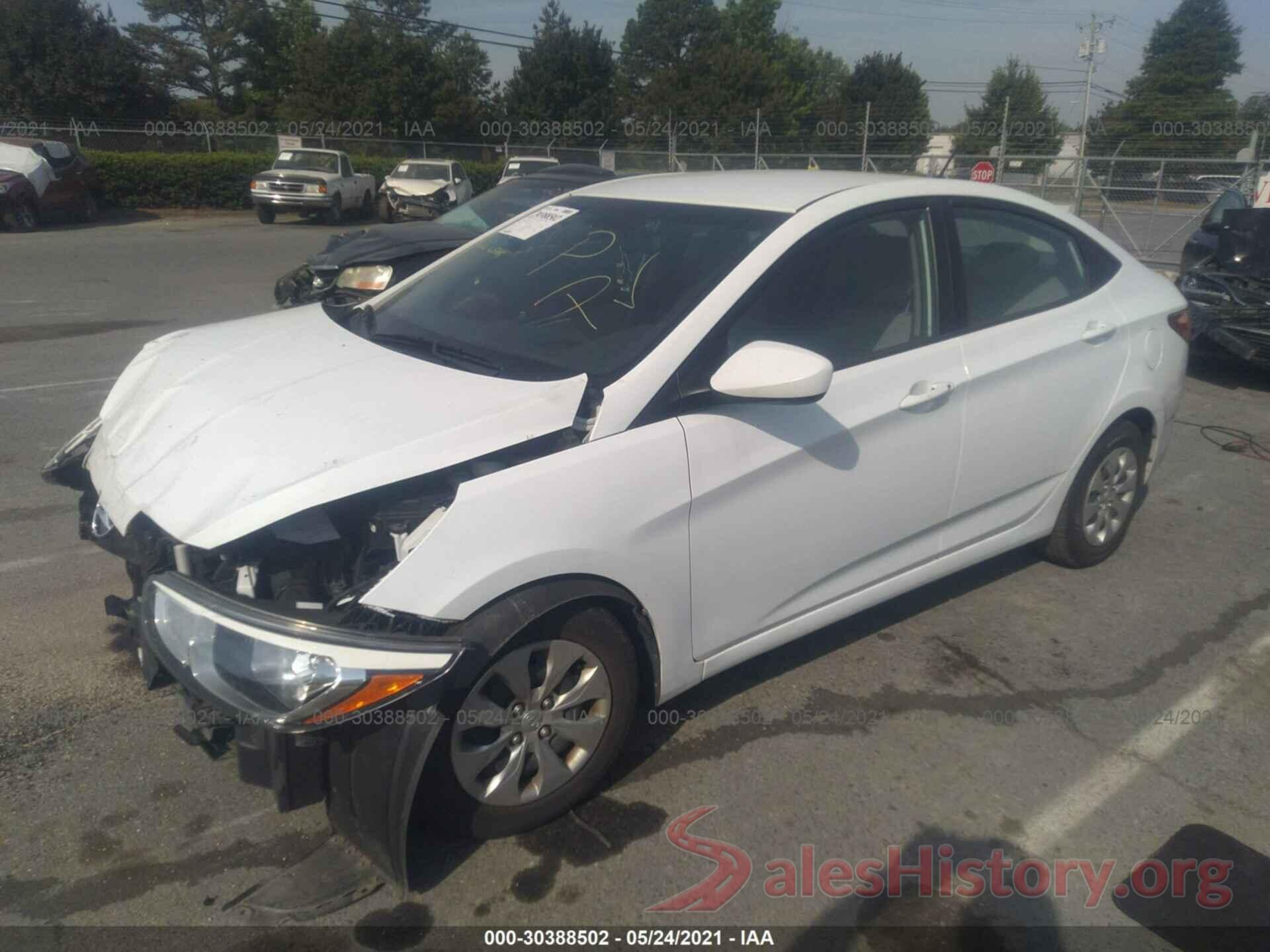 KMHCT4AE6HU314662 2017 HYUNDAI ACCENT