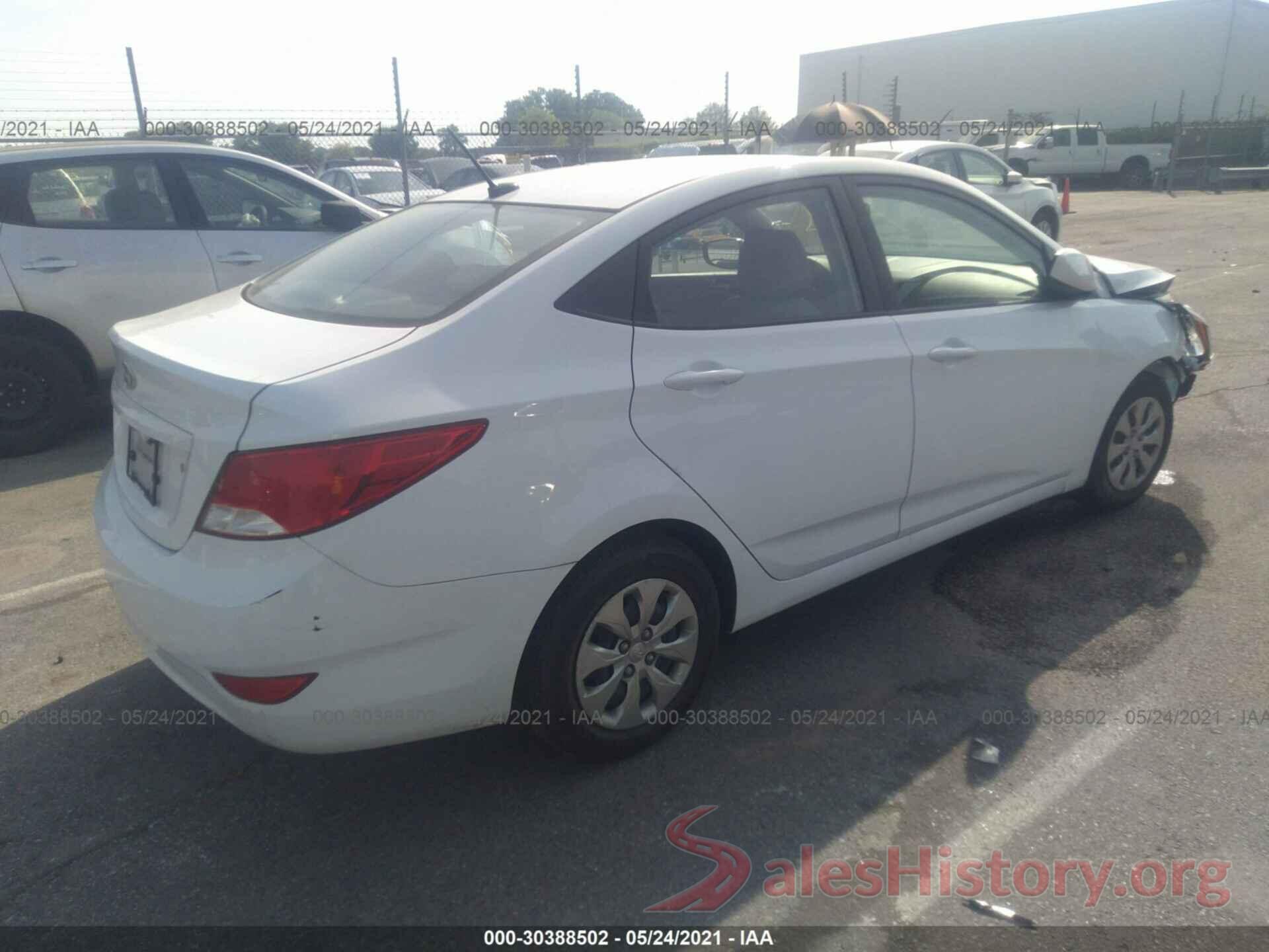 KMHCT4AE6HU314662 2017 HYUNDAI ACCENT