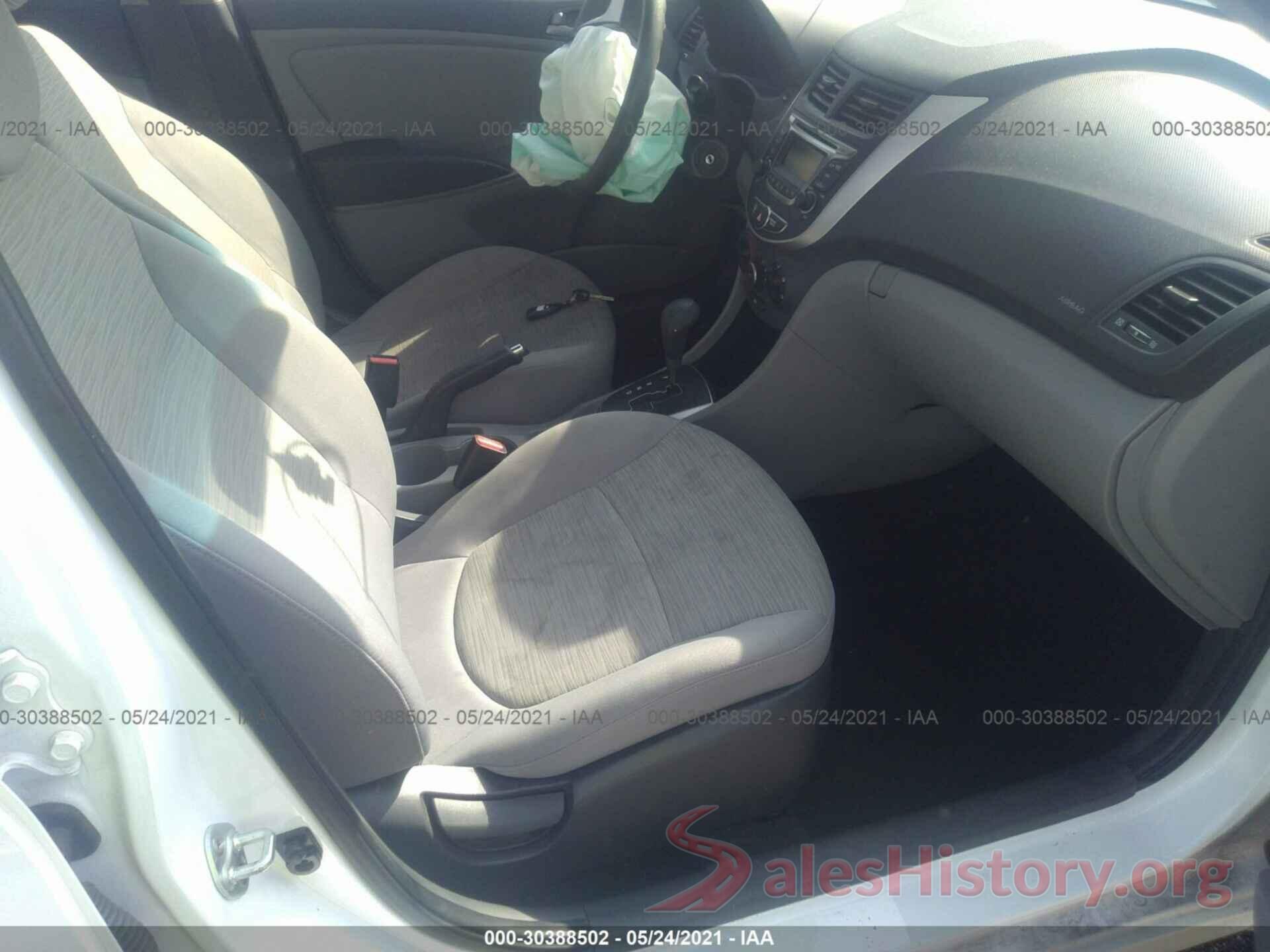 KMHCT4AE6HU314662 2017 HYUNDAI ACCENT