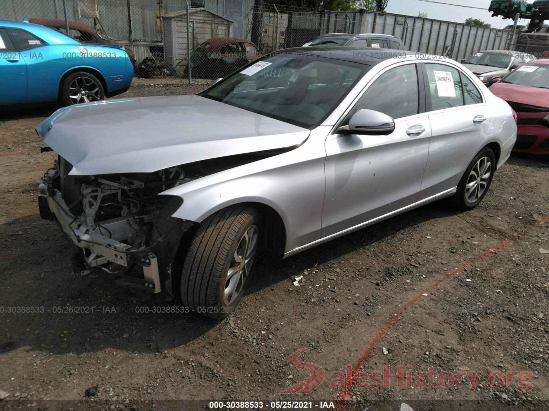 55SWF4KB6GU140322 2016 MERCEDES-BENZ C-CLASS