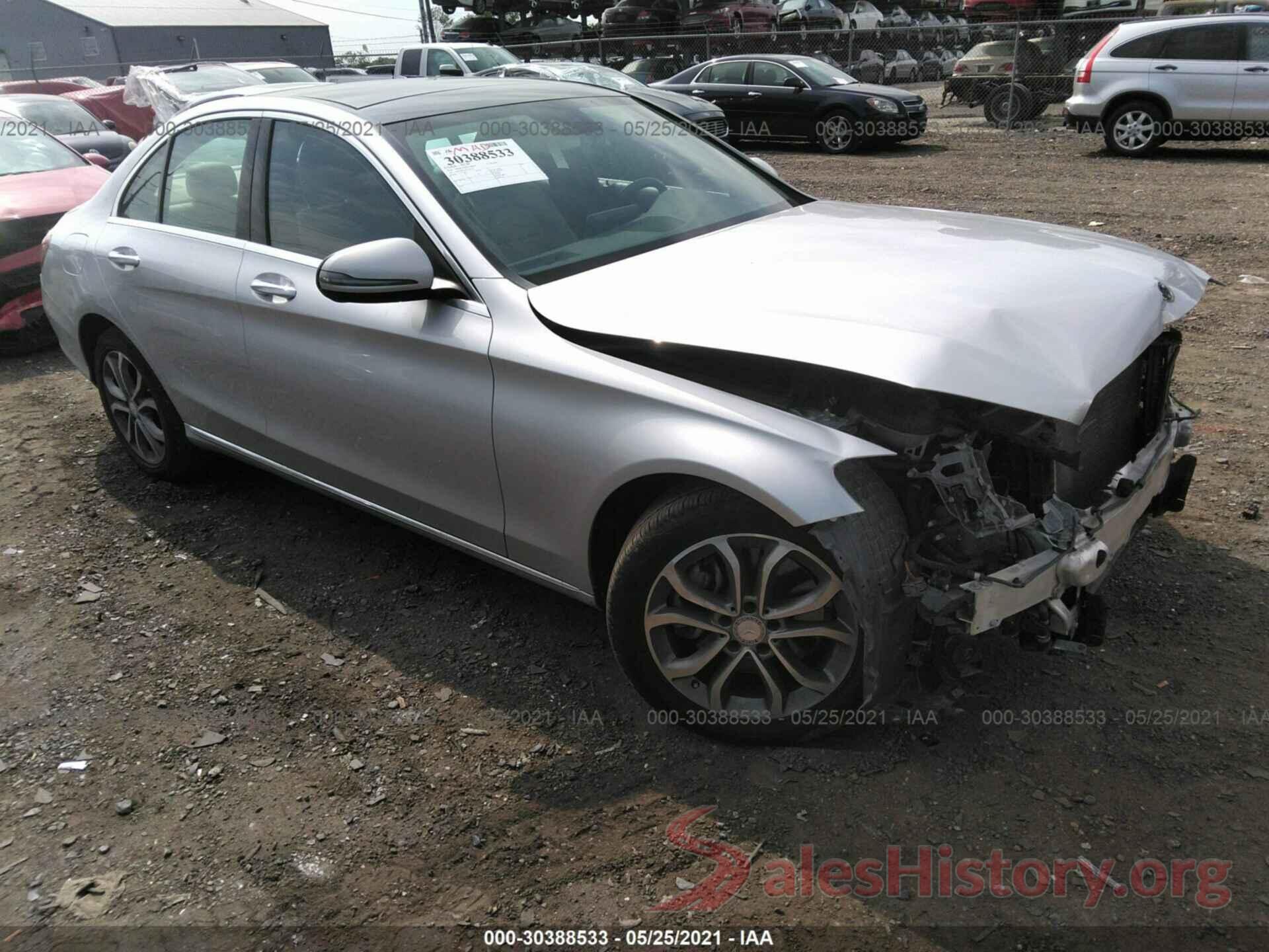 55SWF4KB6GU140322 2016 MERCEDES-BENZ C-CLASS