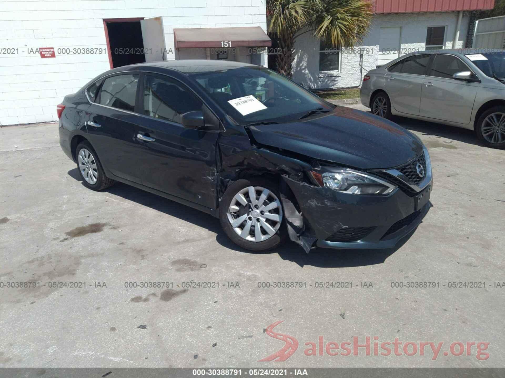 3N1AB7AP3GY233442 2016 NISSAN SENTRA