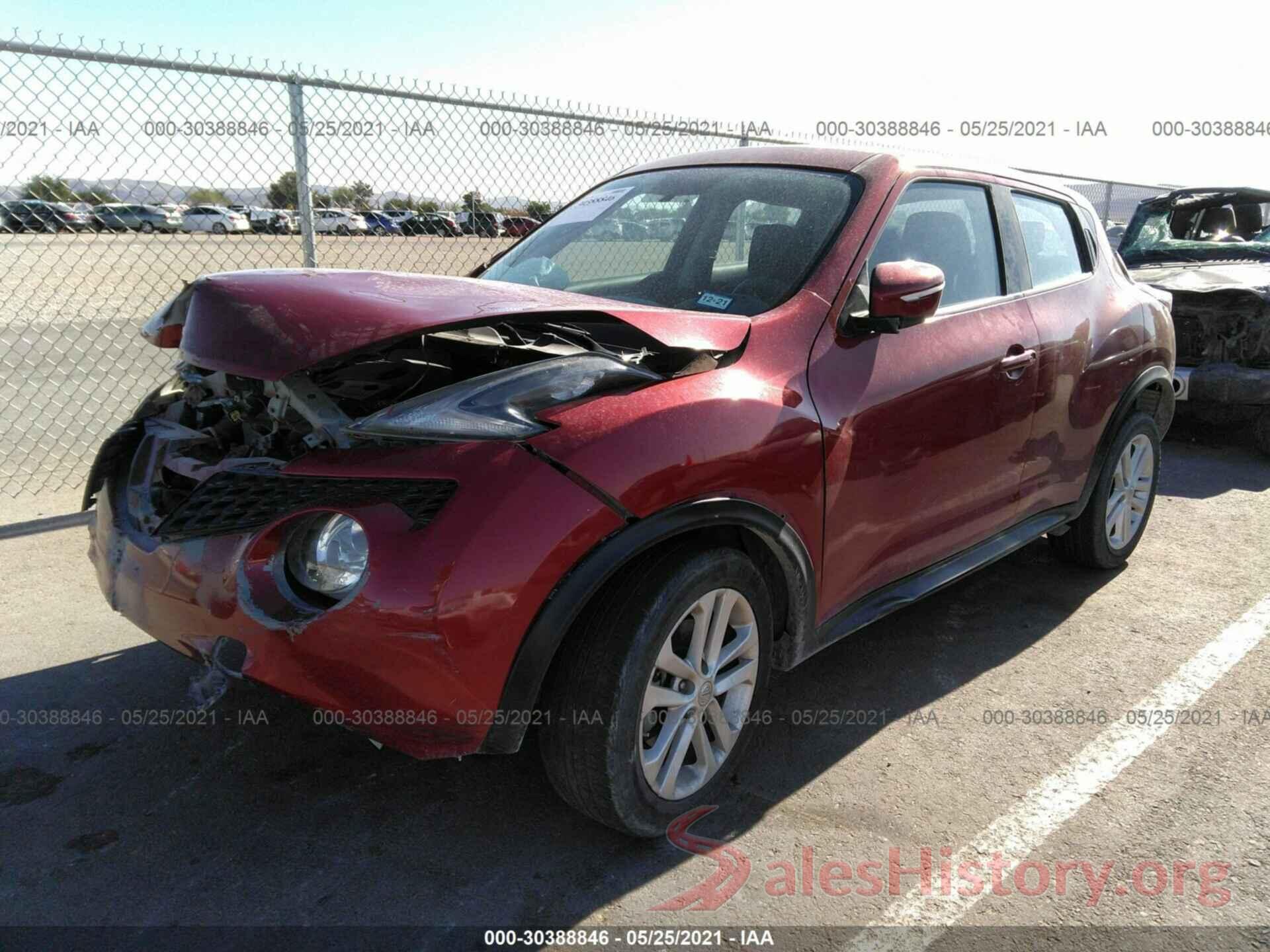 JN8AF5MR0HT704125 2017 NISSAN JUKE