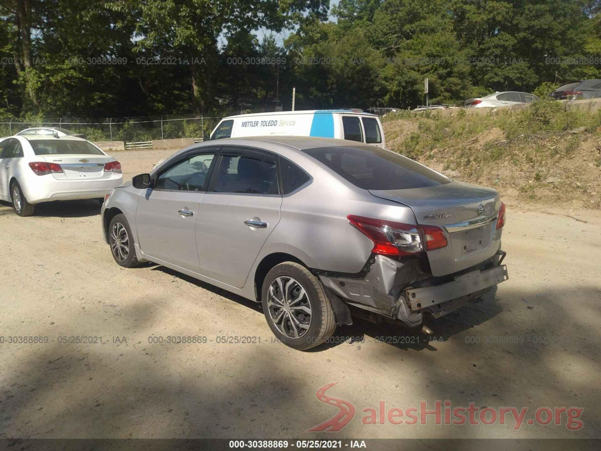 3N1AB7AP7KY221996 2019 NISSAN SENTRA