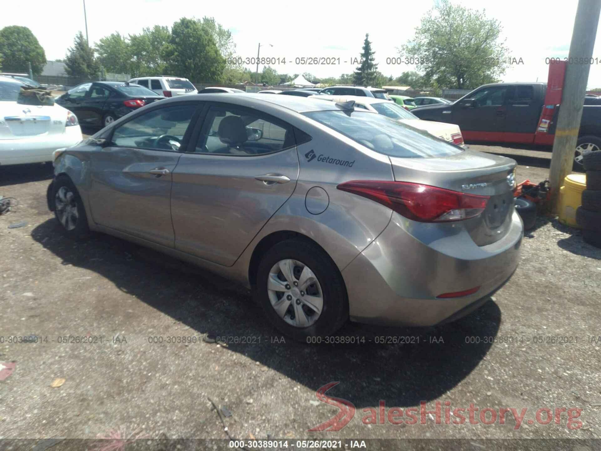 5NPDH4AE5GH776973 2016 HYUNDAI ELANTRA