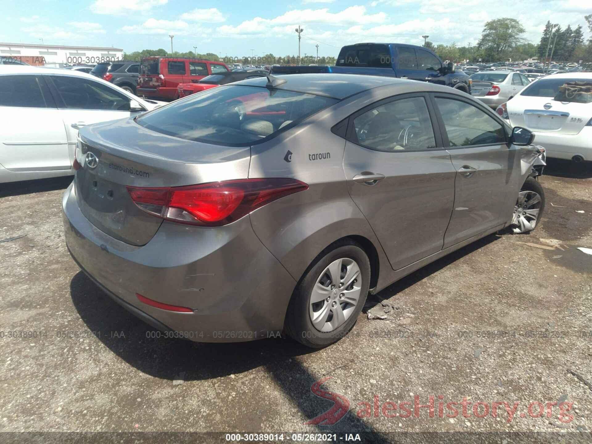 5NPDH4AE5GH776973 2016 HYUNDAI ELANTRA